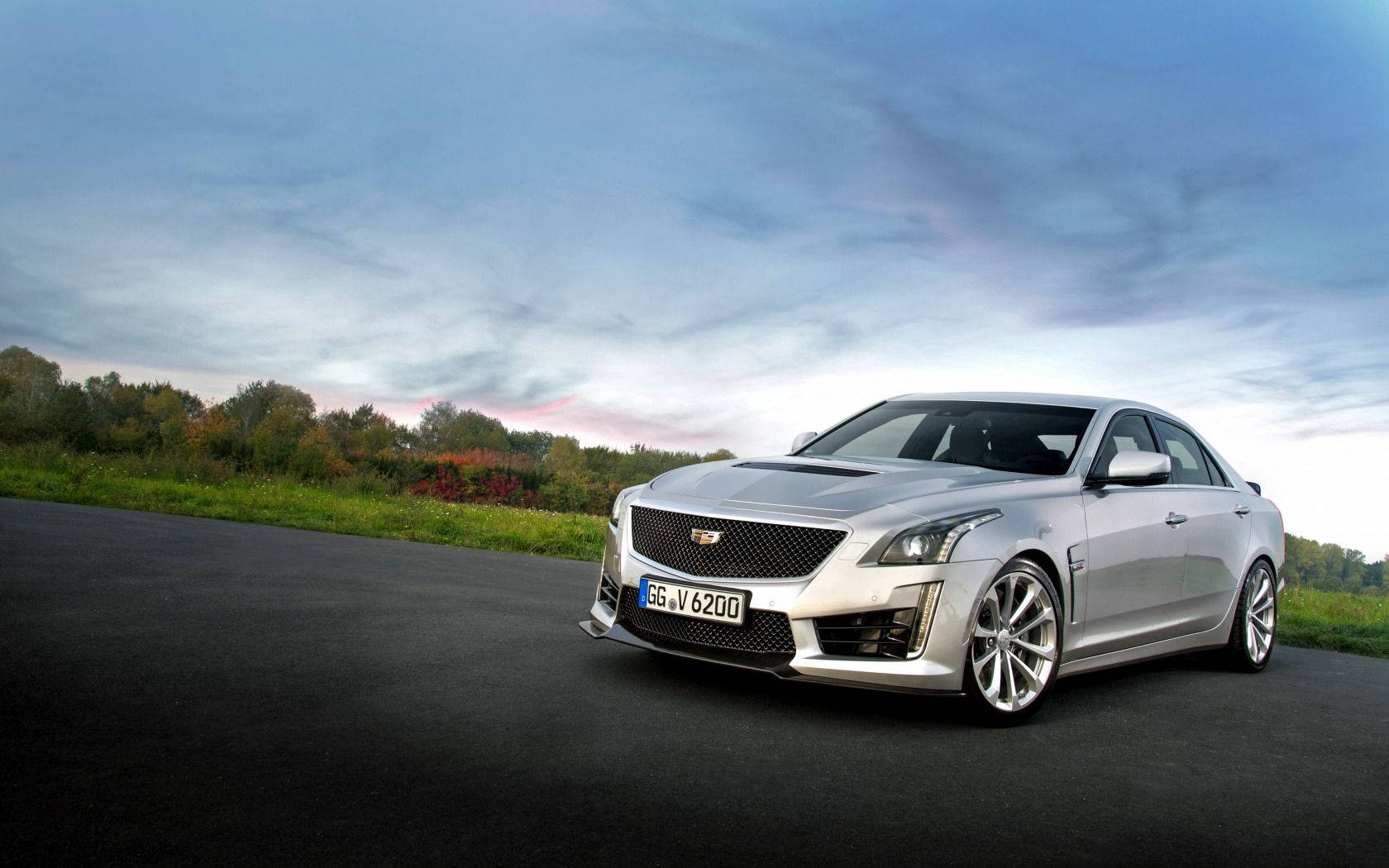 Silver Cadillac Cts Coupe Wallpaper