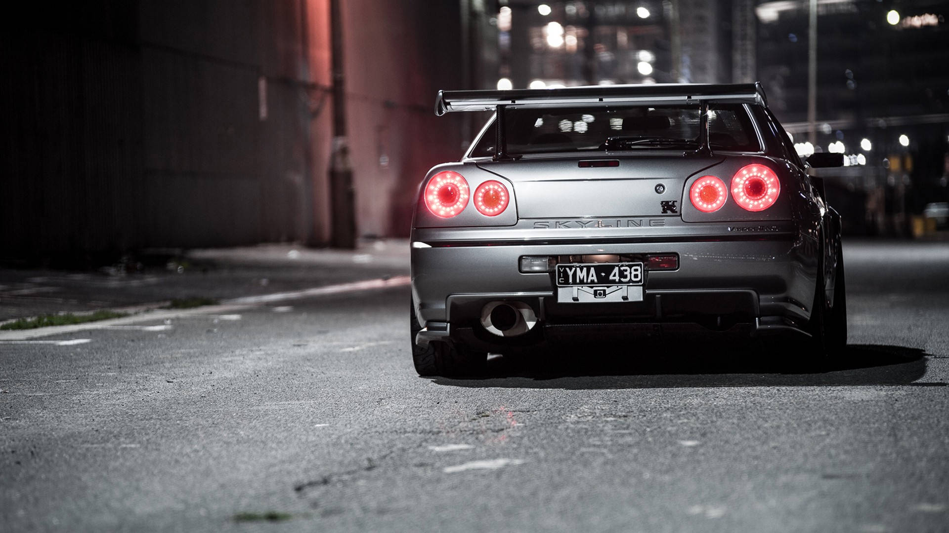 Download free Silver Nissan Skyline Gtr R34 Wallpaper - MrWallpaper.com