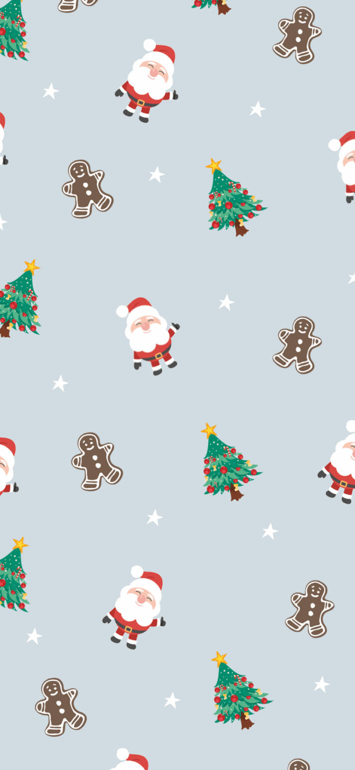 Simple Cute Christmas Iphone Christmas Icons Wallpaper