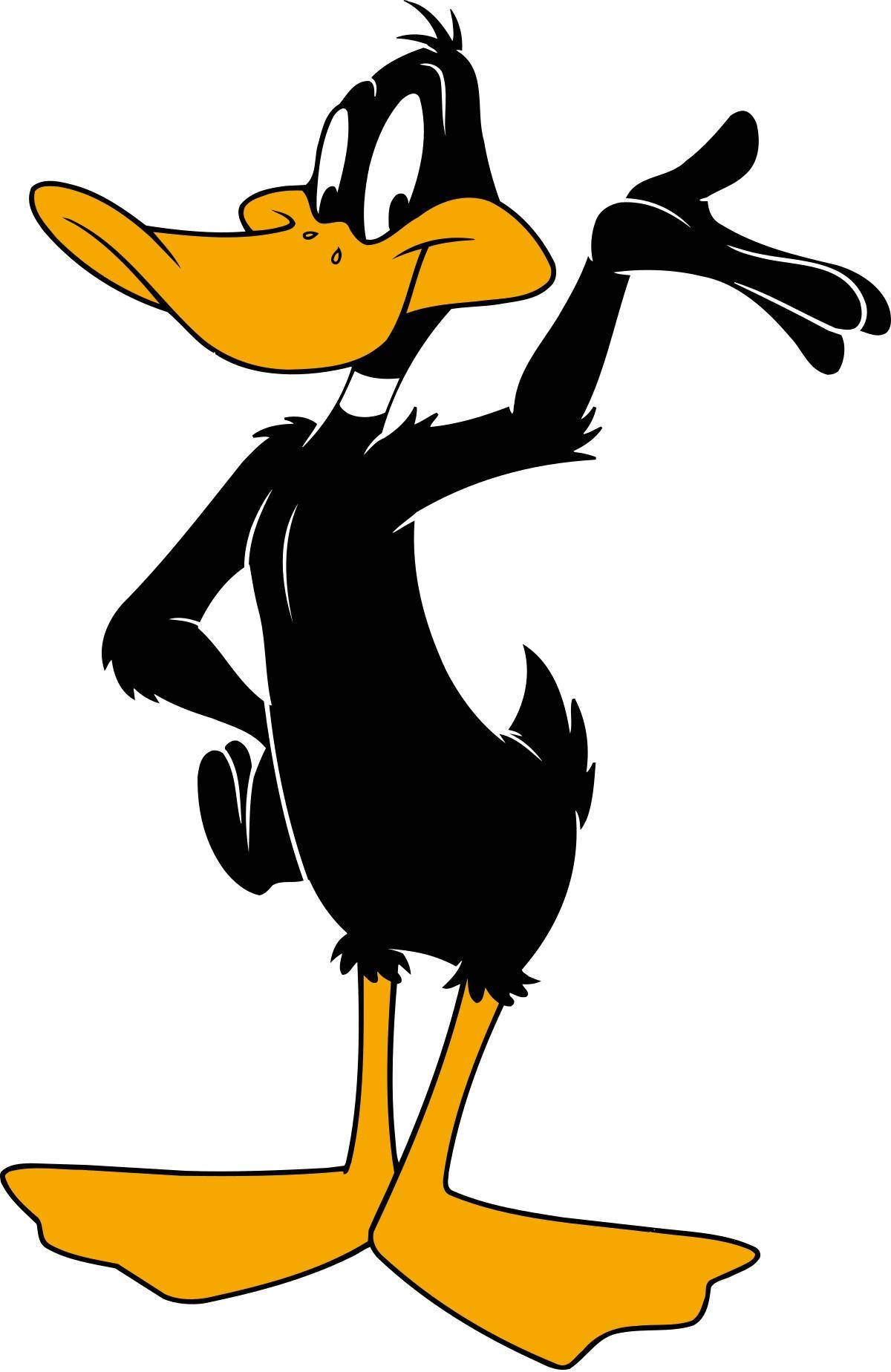 Simple Daffy Duck Poster Wallpaper
