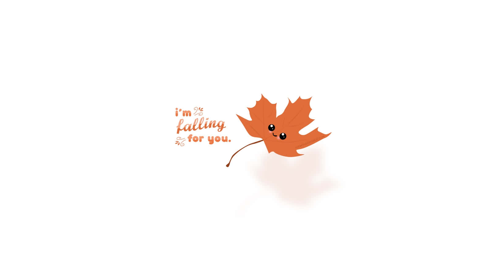 Simple Fall Meme Cute Wallpaper