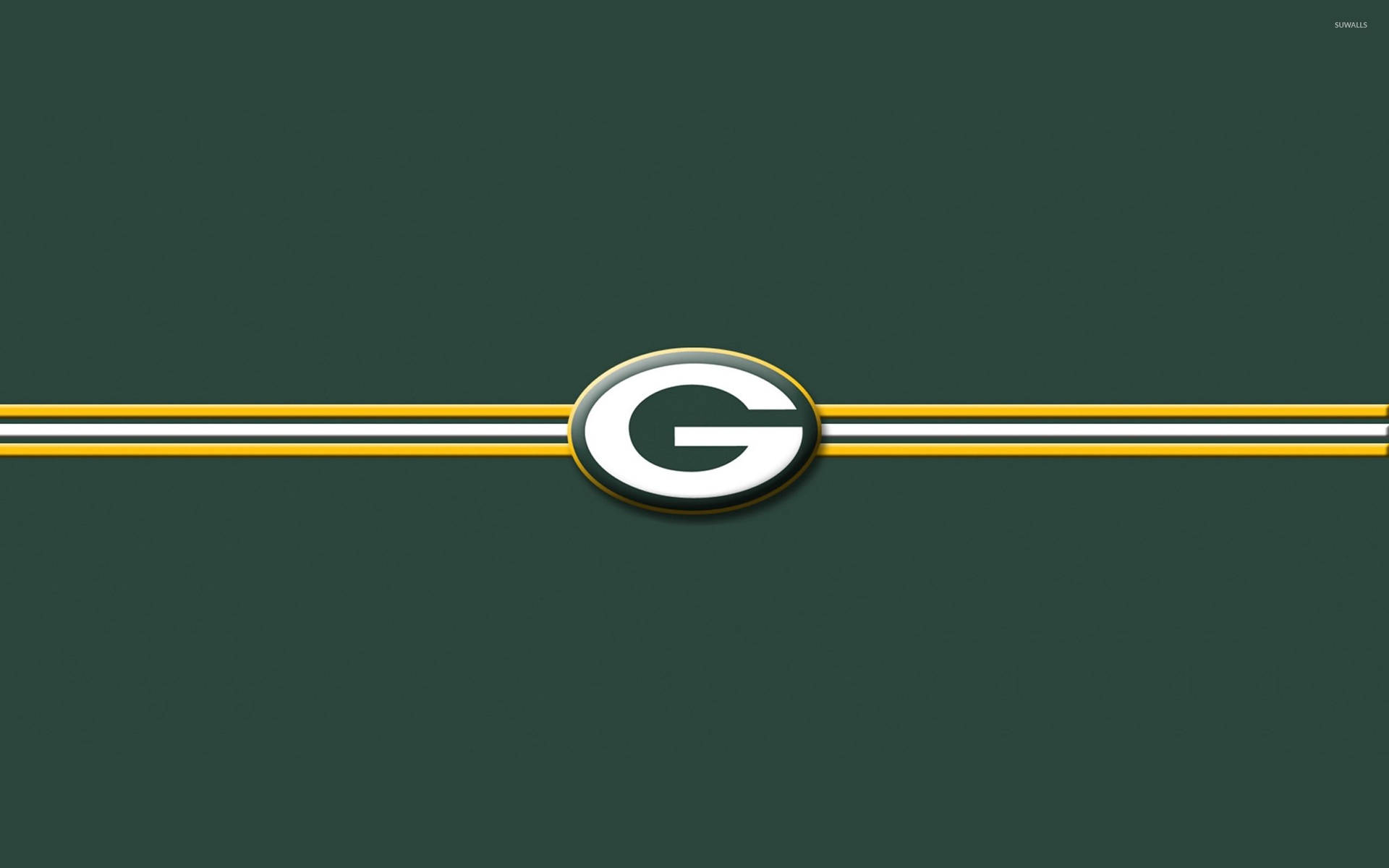 Download Green Bay Packers Draped Flag Wallpaper