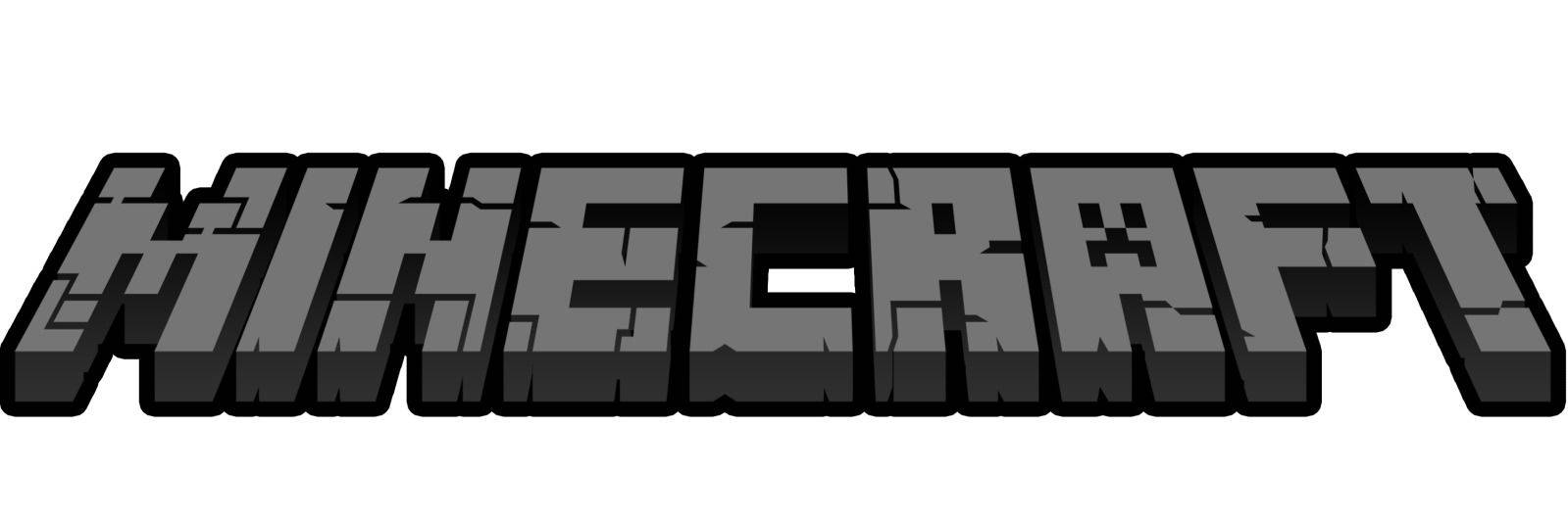 Simple Minecraft Logo Wallpaper