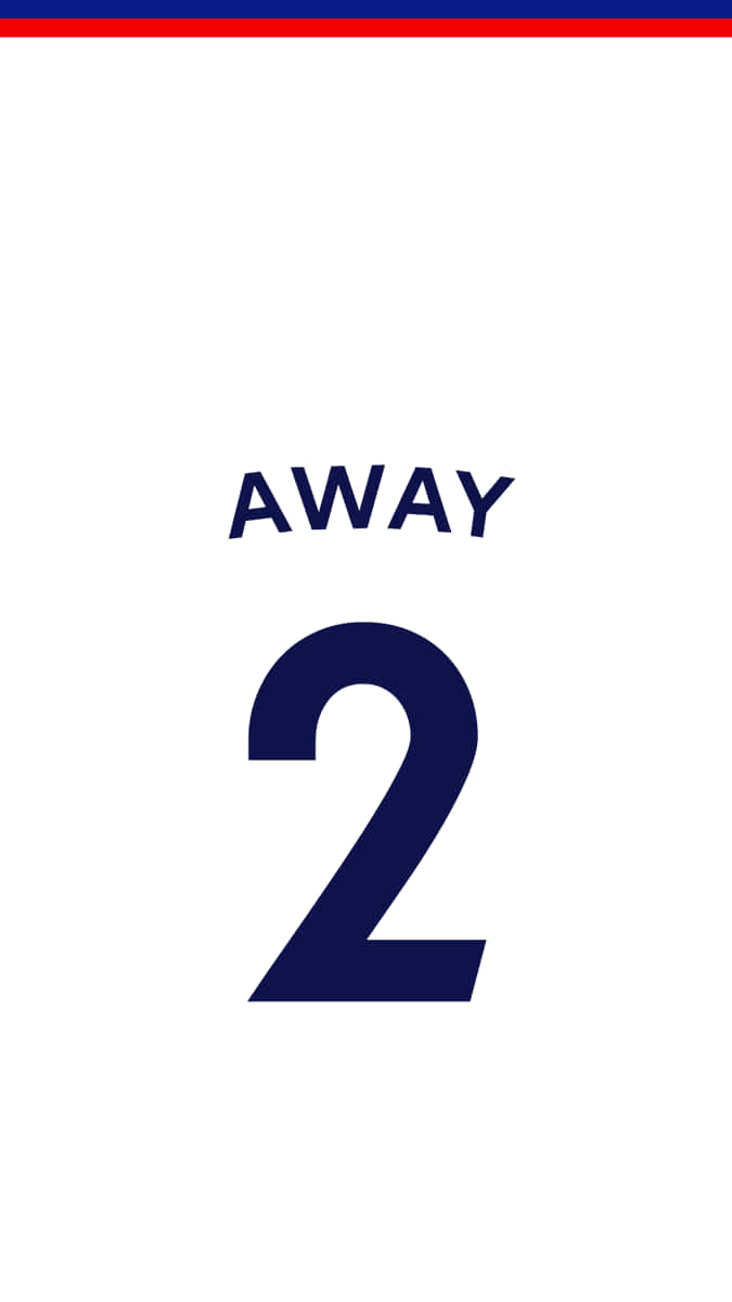 Simple Number 2 Word Away Wallpaper