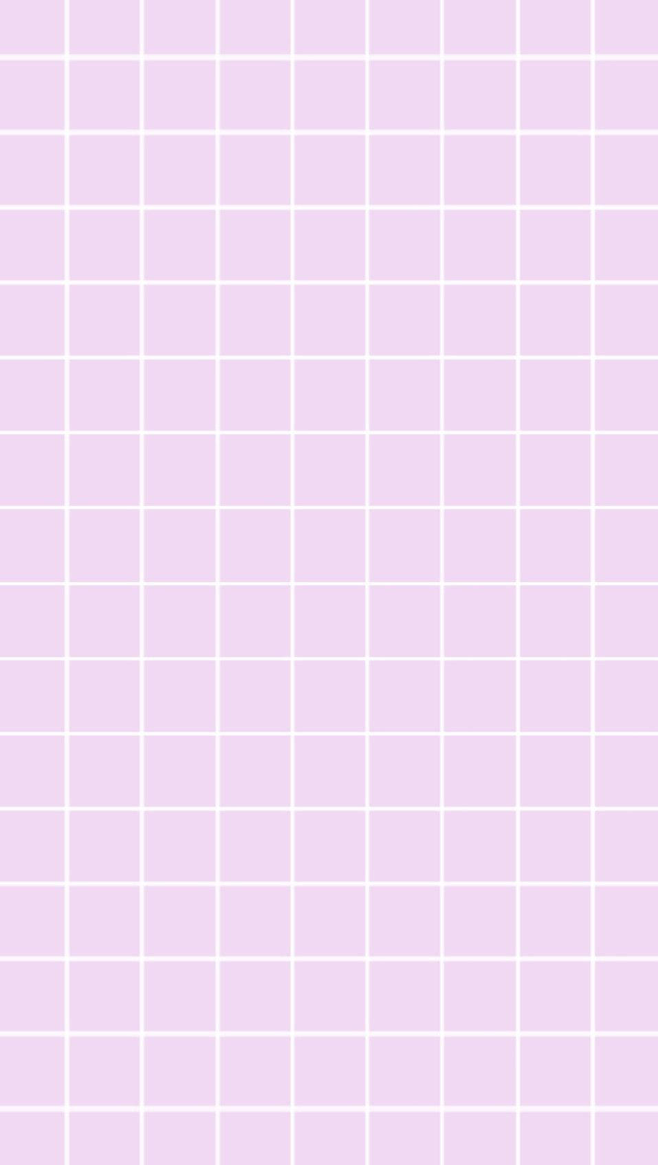 Simple Pink And White Grid Aesthetic Wallpaper