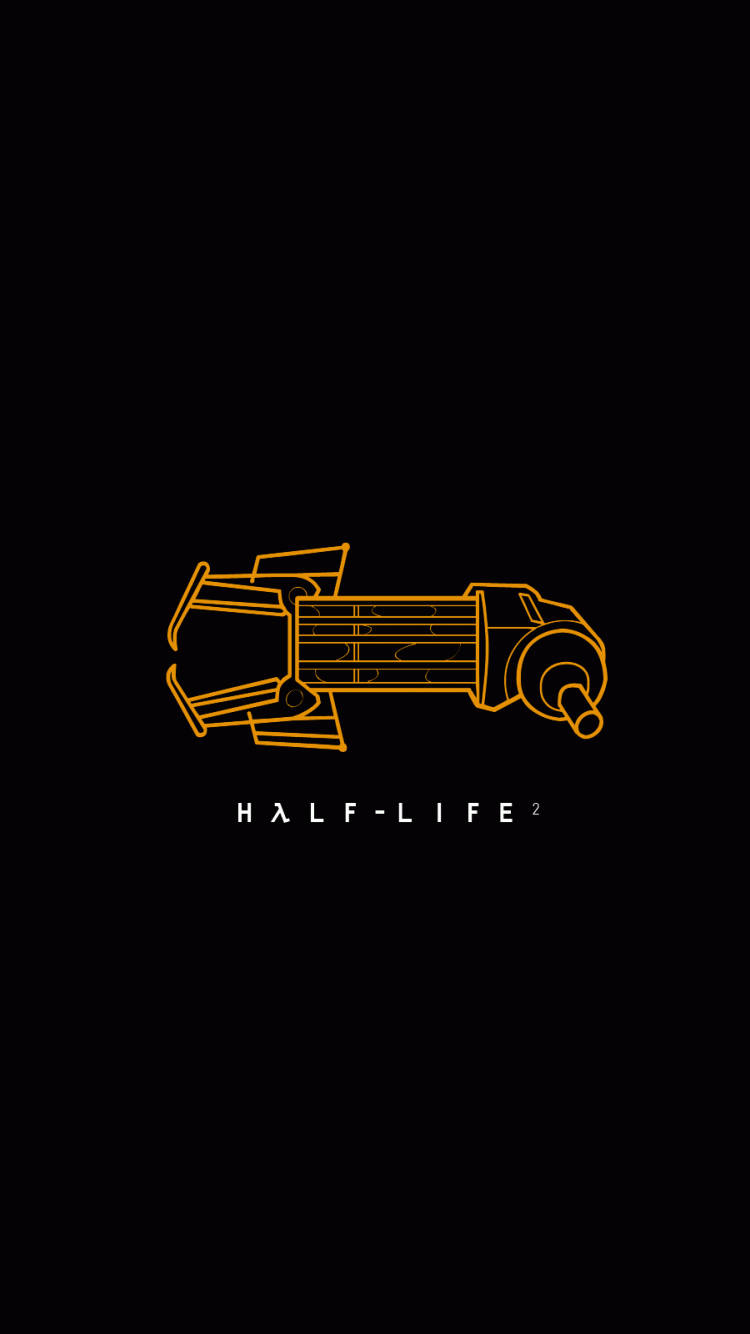 Simplistic Gaming Half-life 2 Phone Wallpaper
