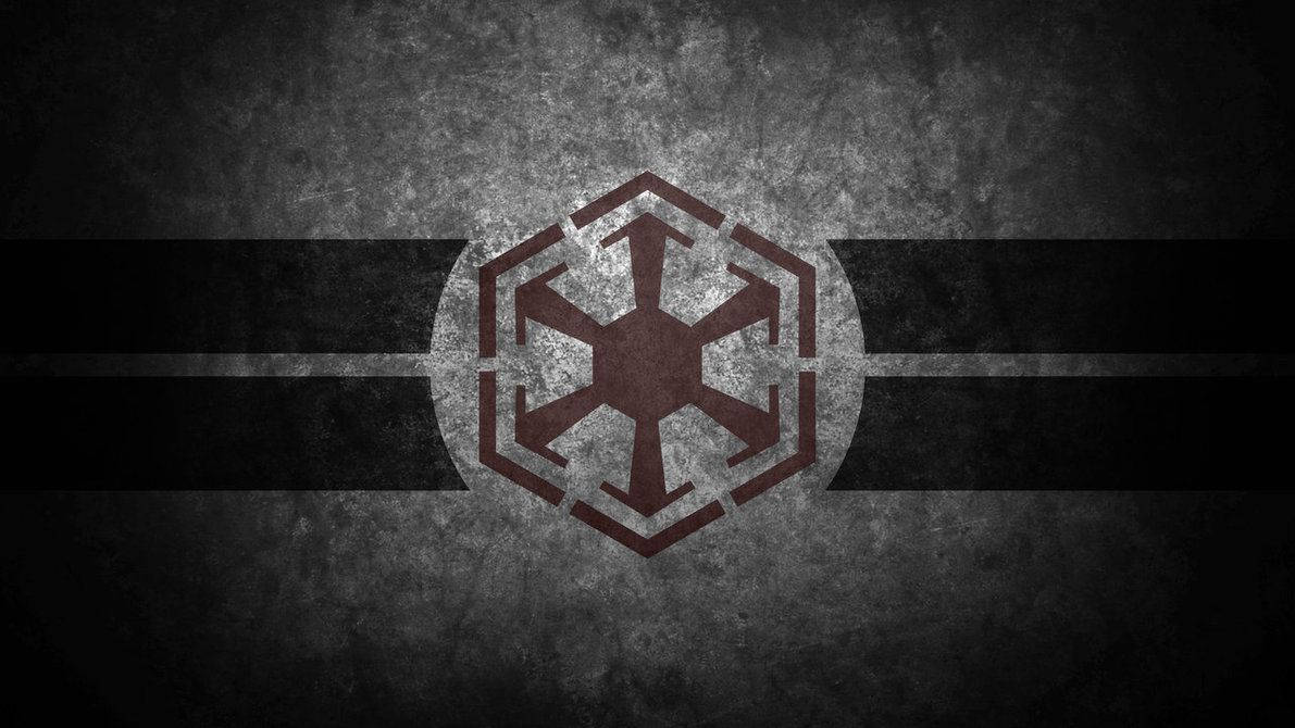 Sith Logo In Grunge Wallpaper