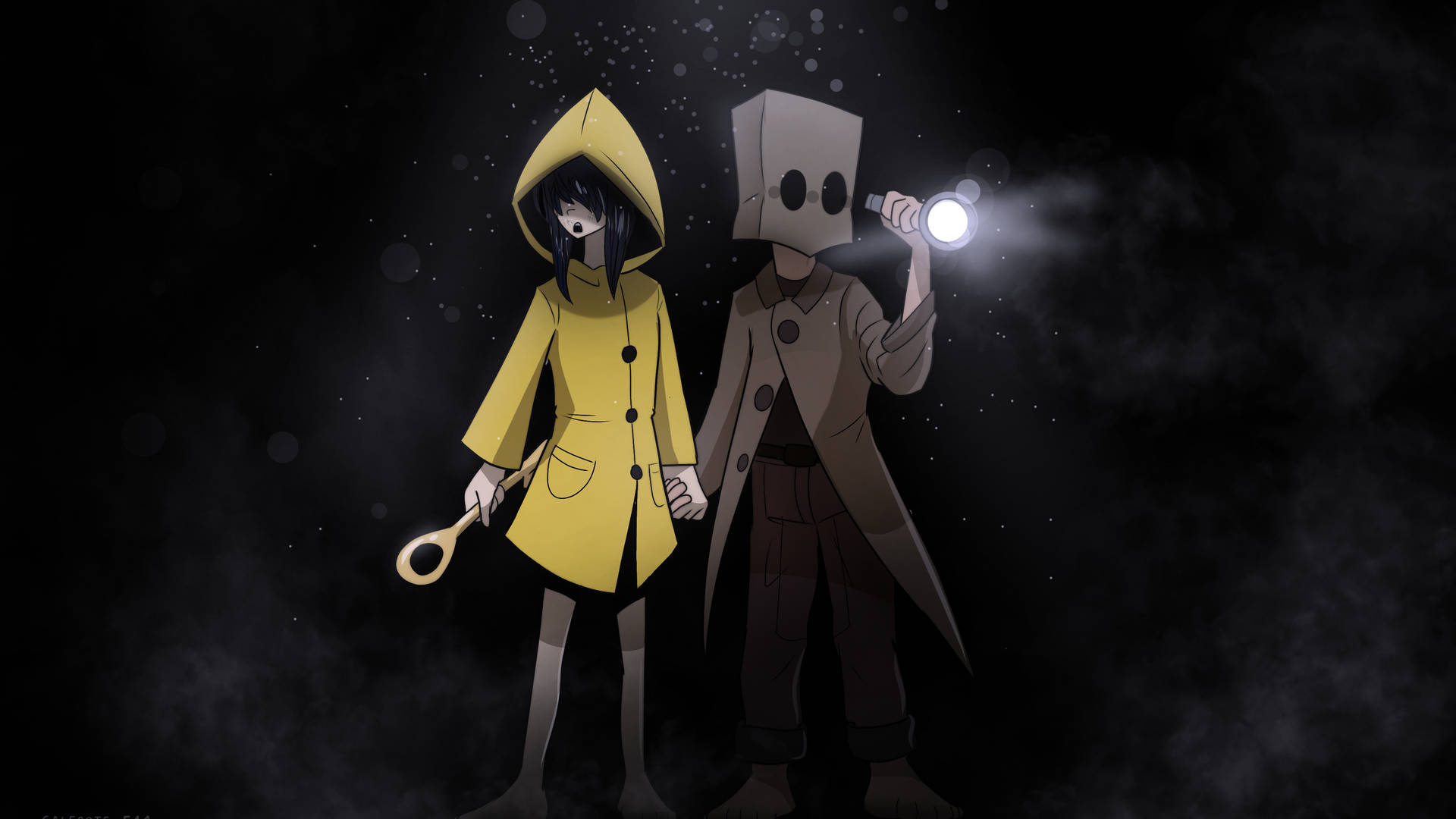 Download free Six And Mono Little Nightmares Wallpaper - MrWallpaper.com