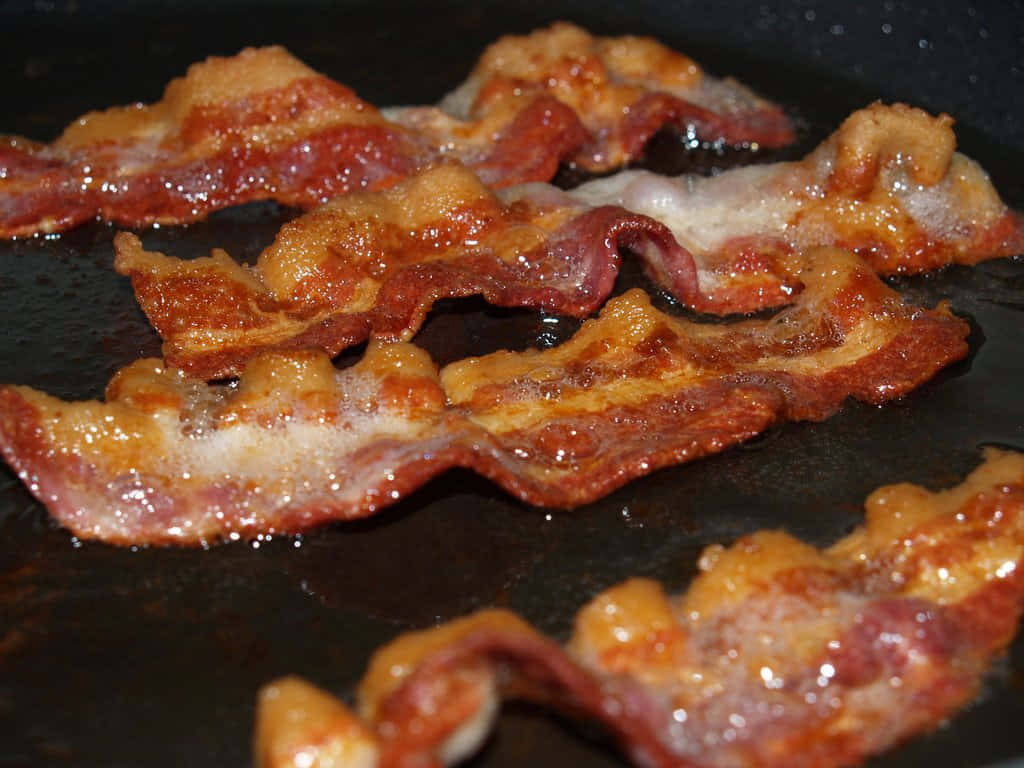 Sizzling Baconin Pan.jpg Wallpaper