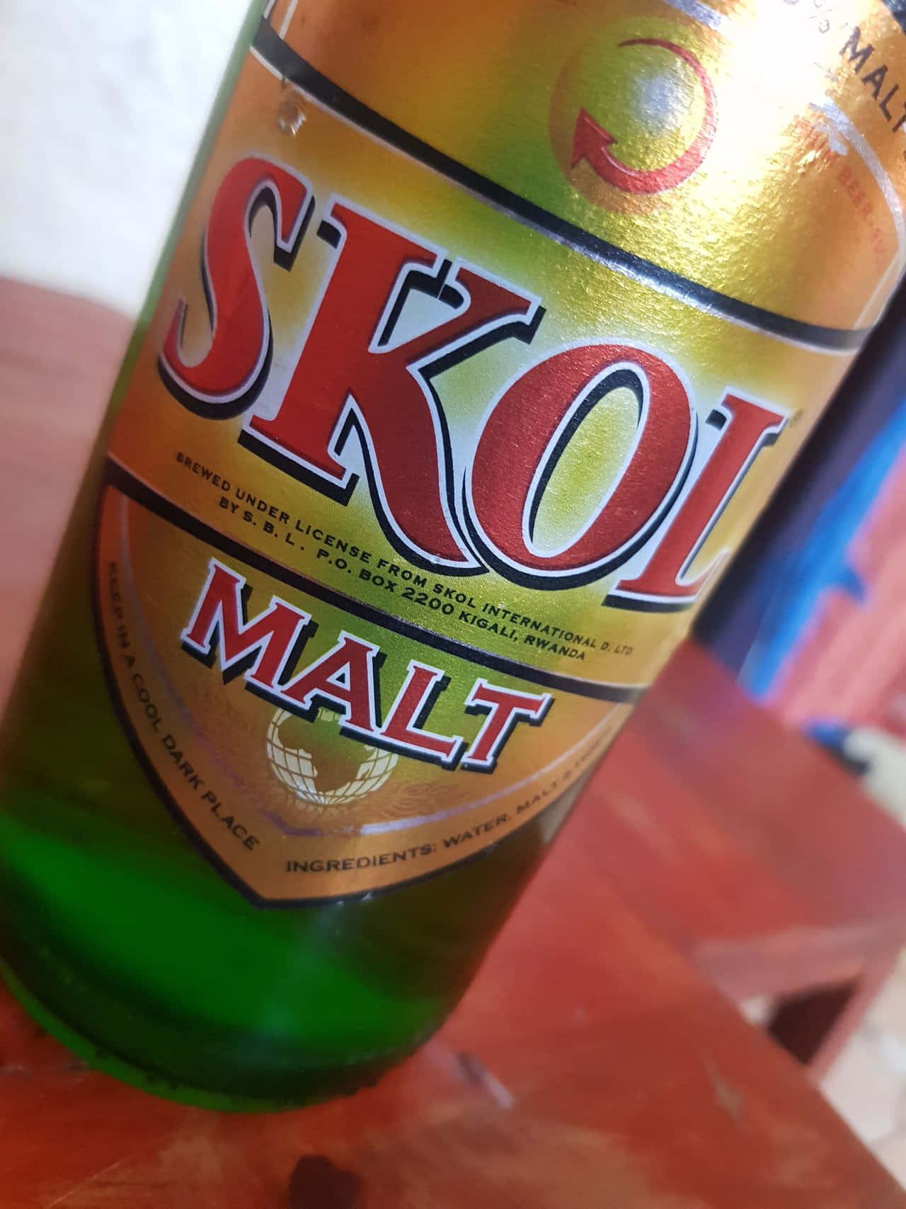 Skol Malt Beer Can Closeup Wallpaper