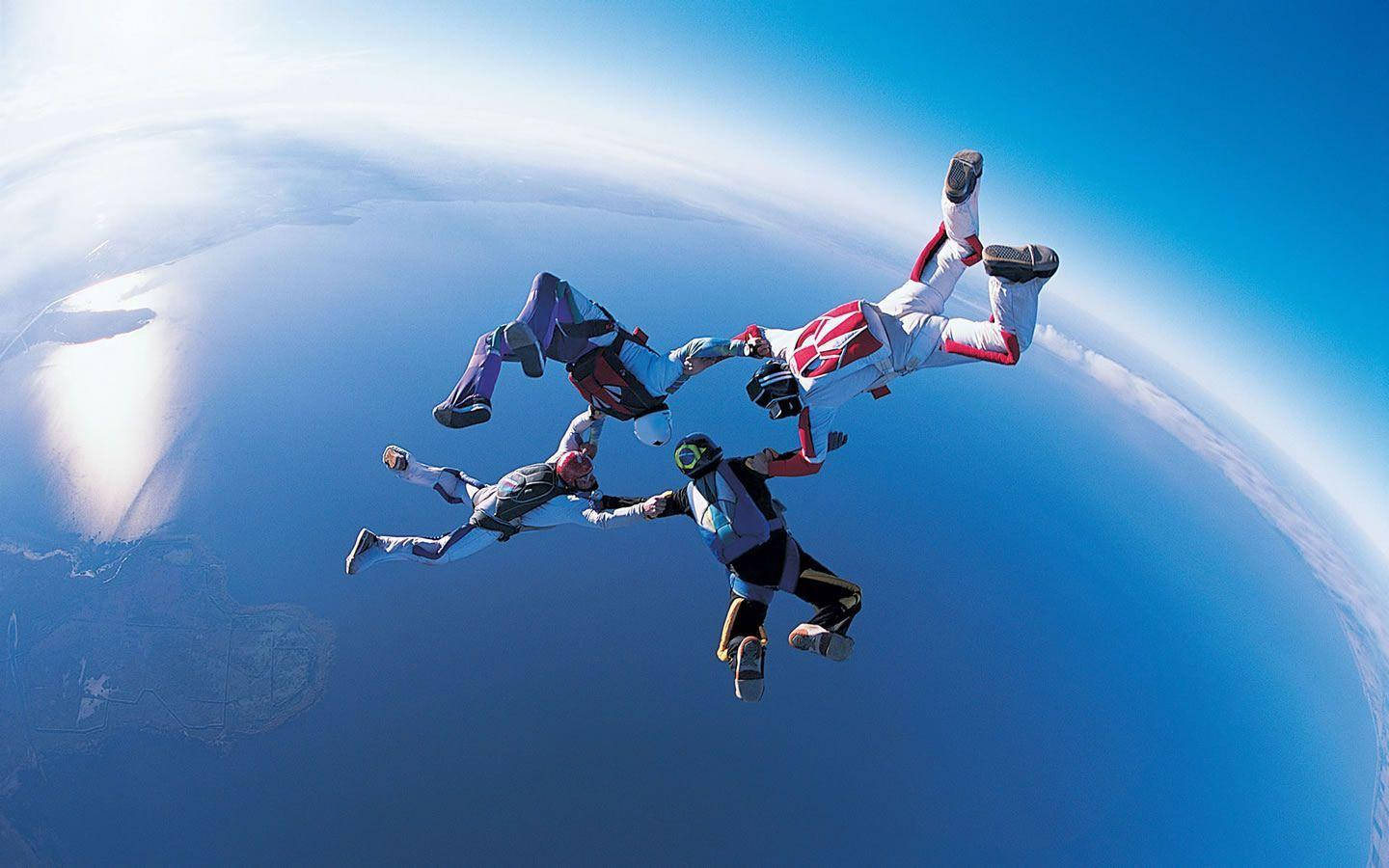 Skydiving Hd Sports Wallpaper