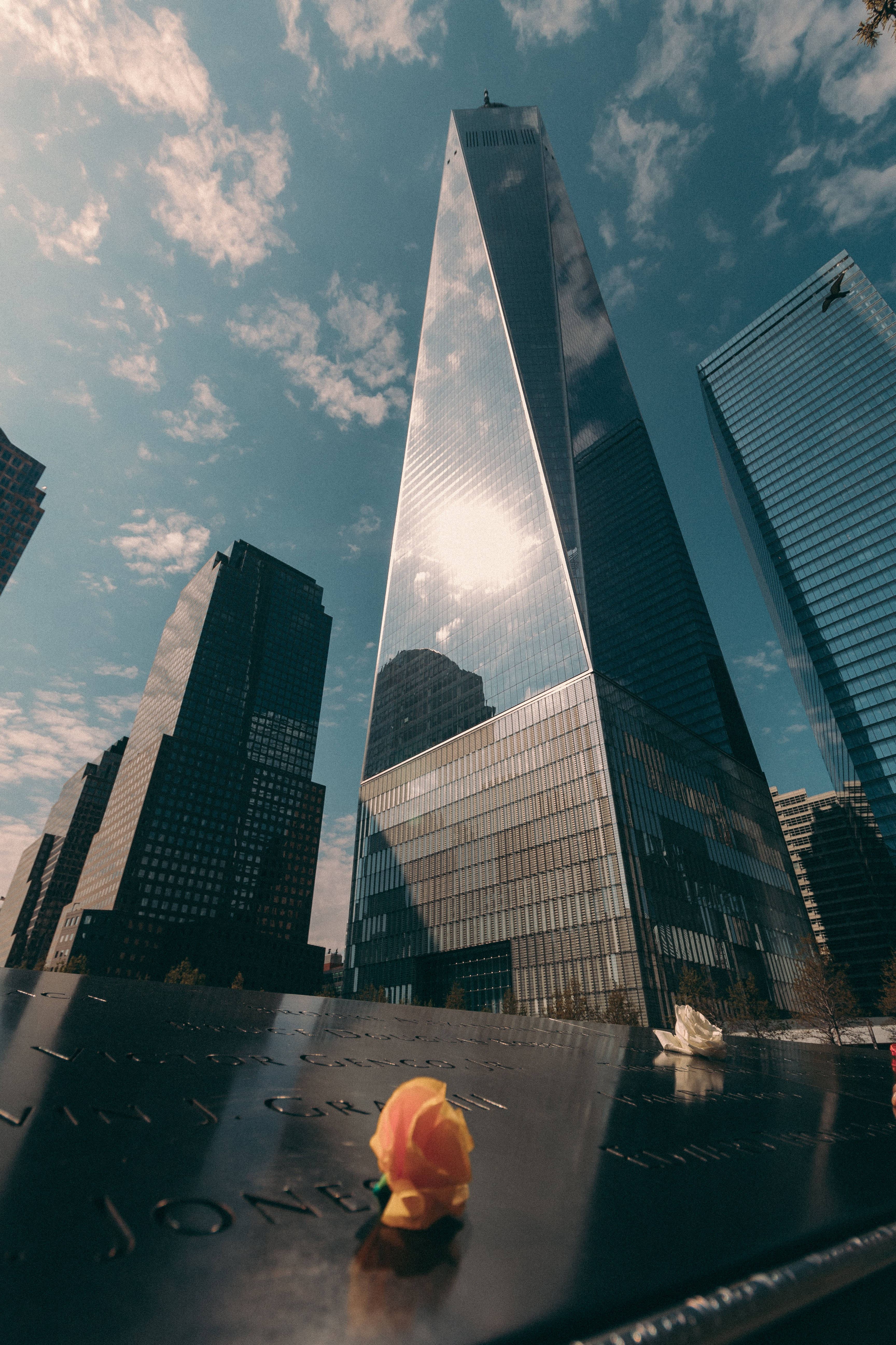 Skyscrapers Around 911 Memorial Wallpaper