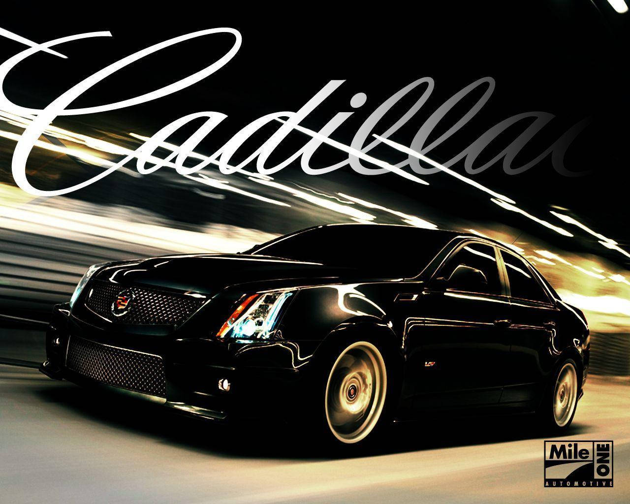 Sleek Cadillac Cts Coupe Wallpaper
