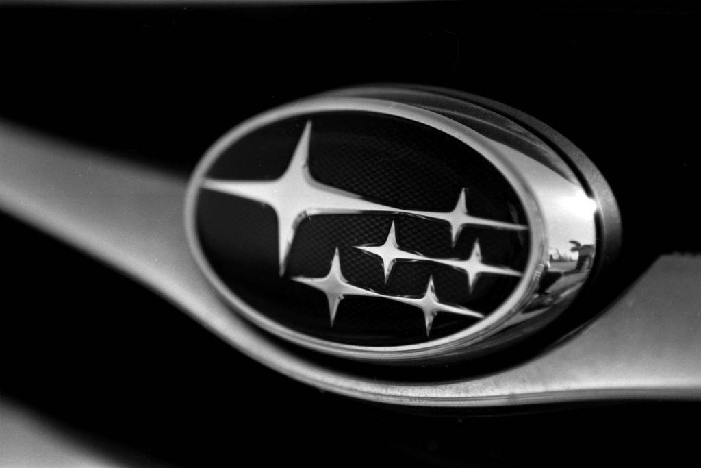 Sleek Subaru Logo Wallpaper