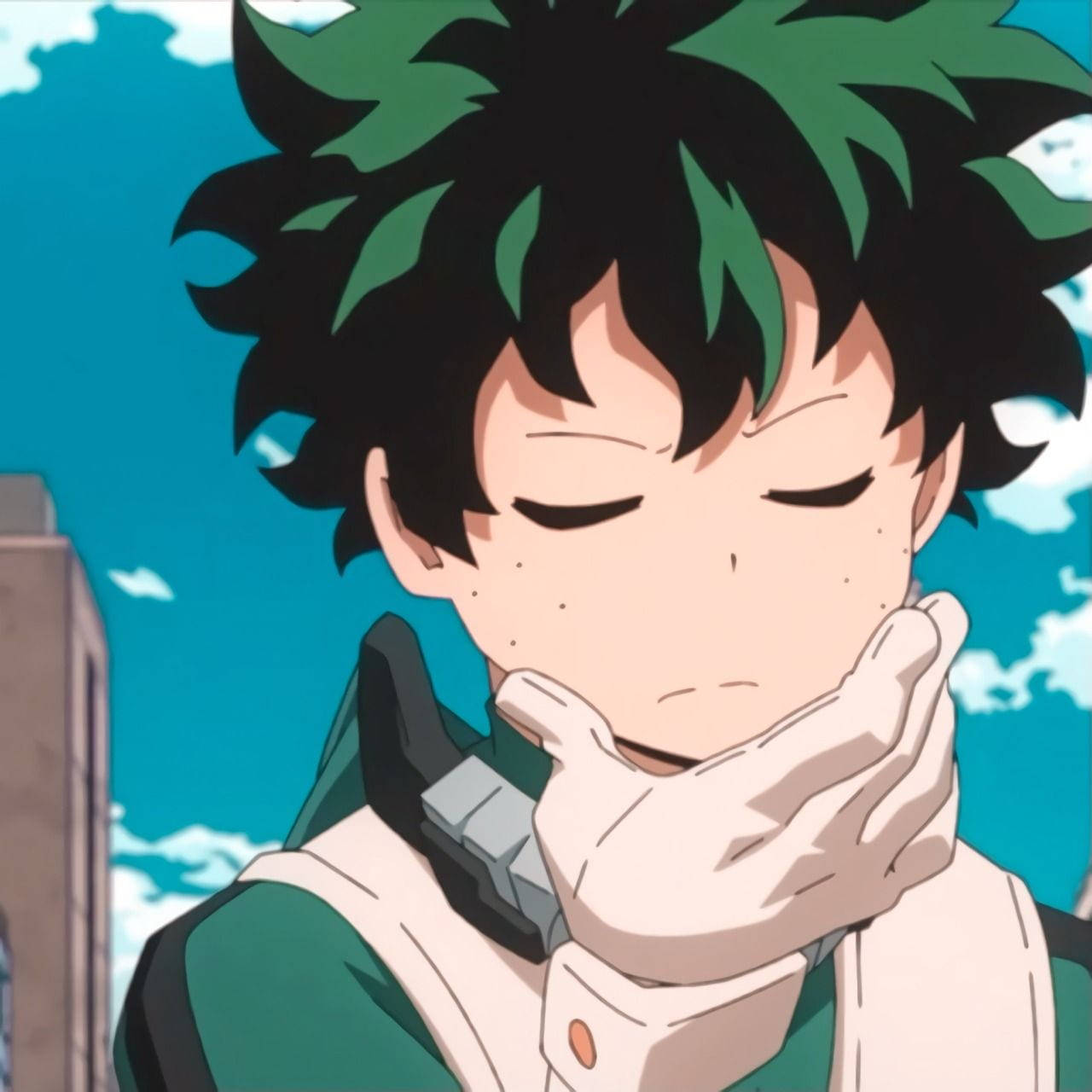 Sleeping Deku Pfp Of My Hero Academia Wallpaper