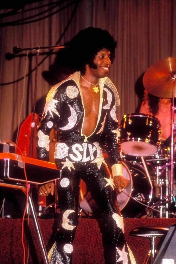 Sly And The Family Stone Stage Performance Wallpaper