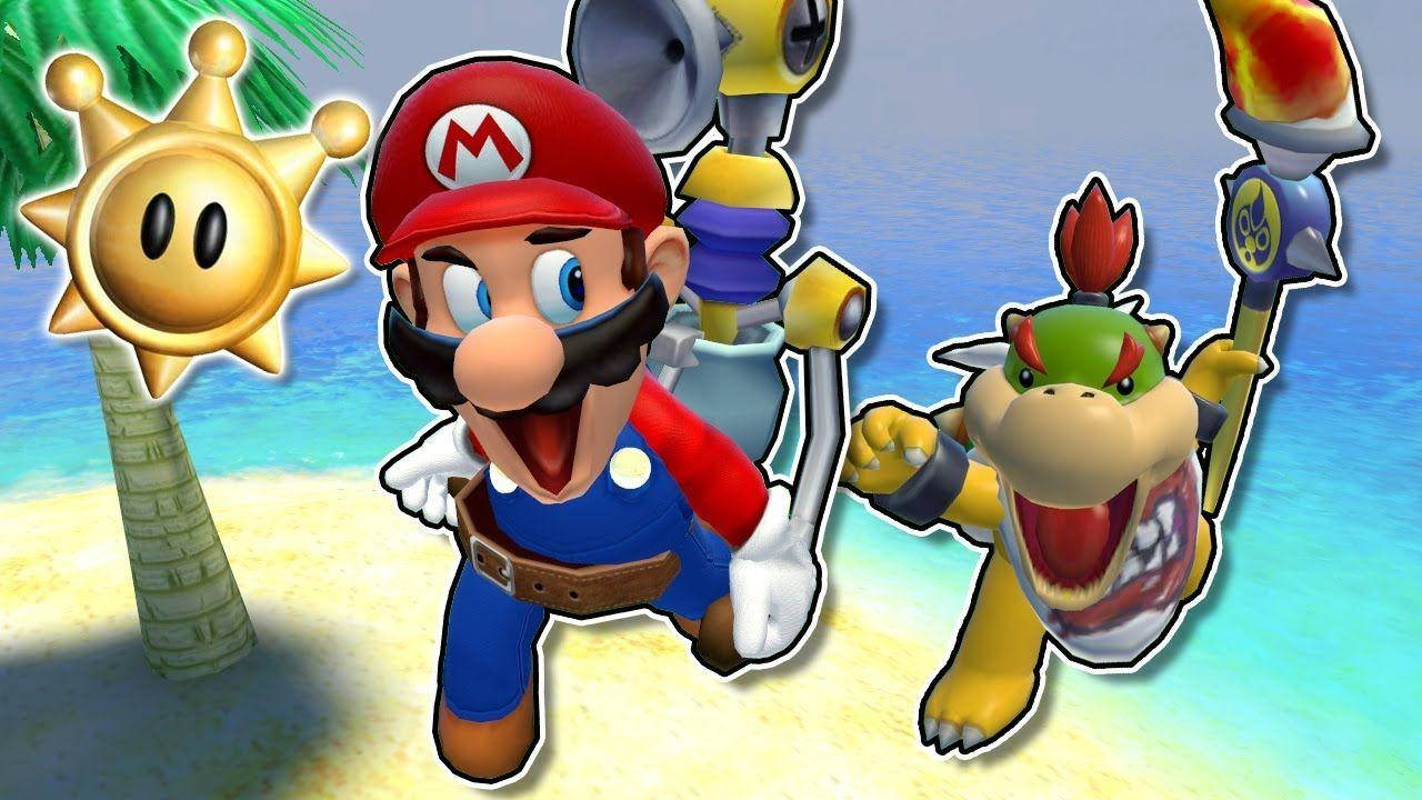 Smg4 Mario With Baby Bowser Wallpaper