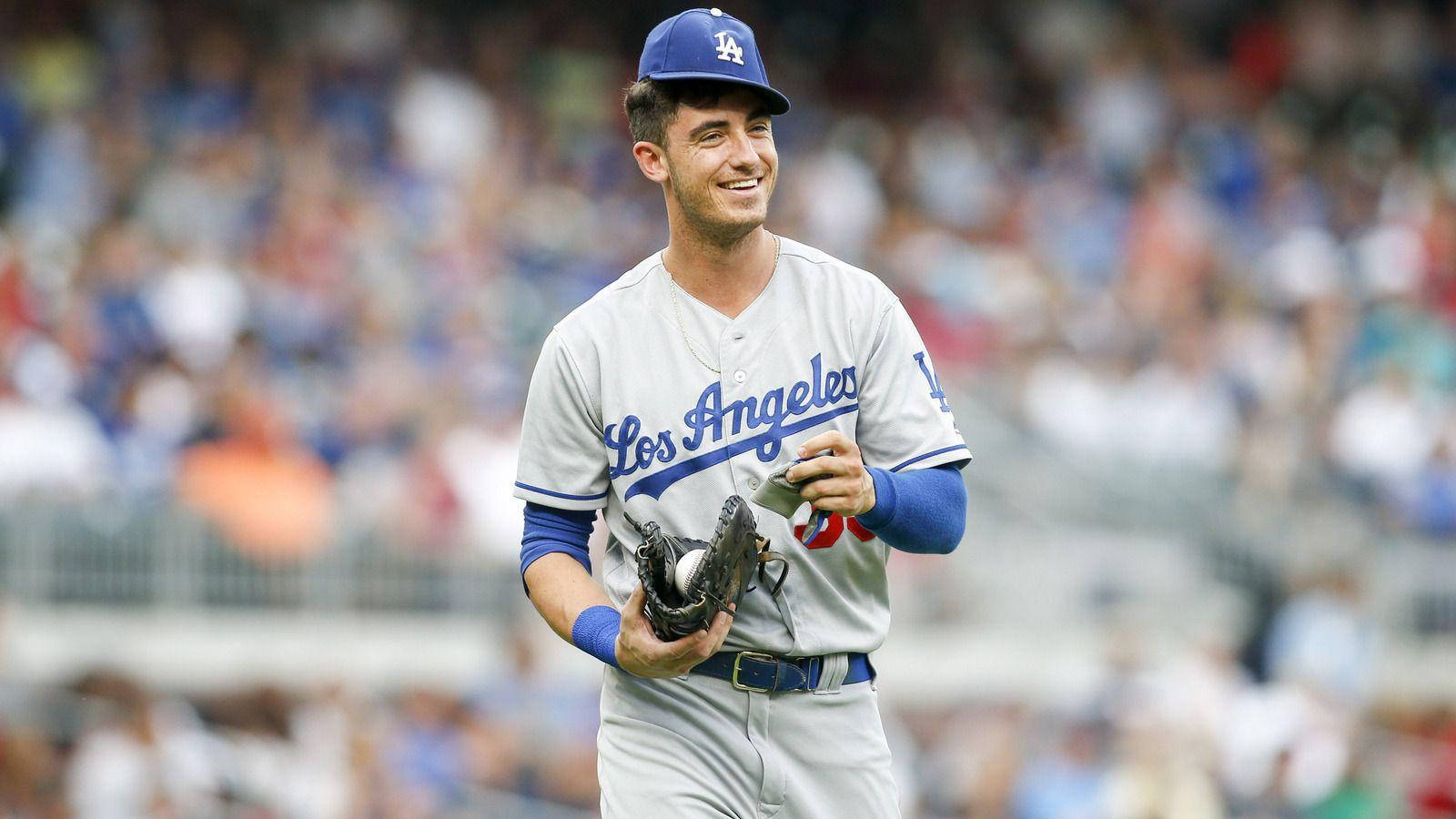 Smiling Cody Bellinger Wallpaper