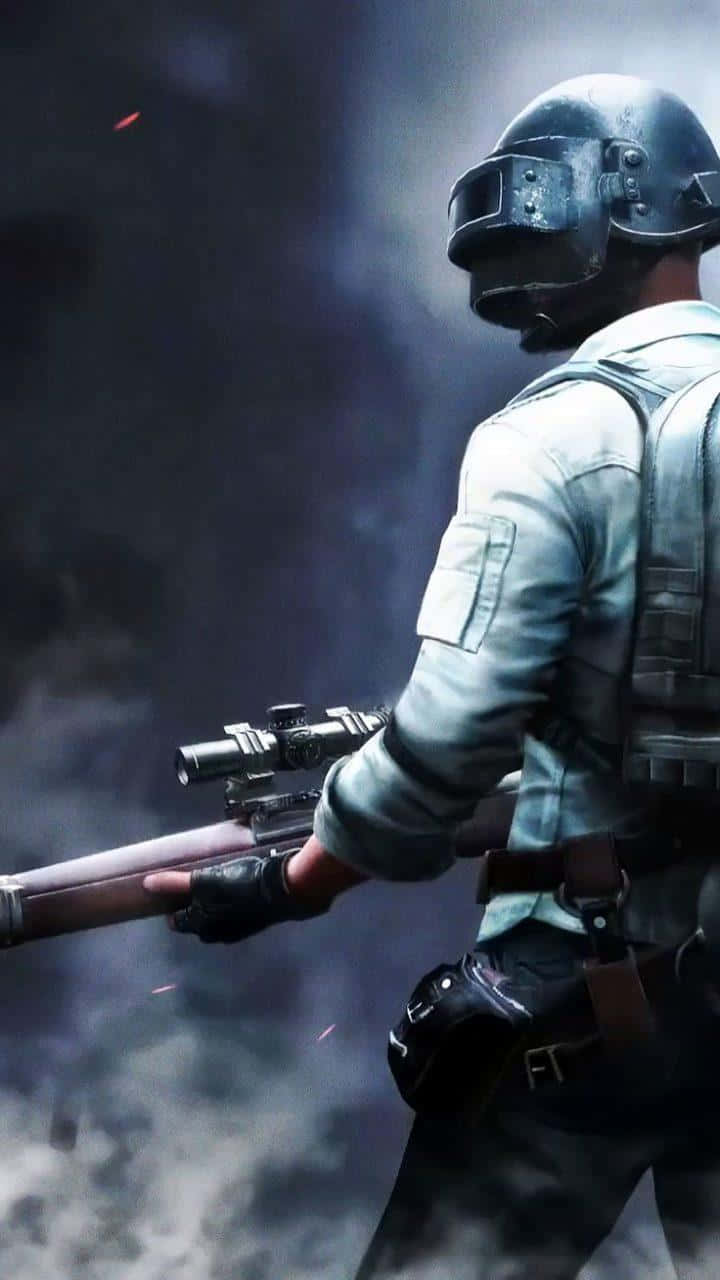 Smoky Grey Pubg Iphone Wallpaper