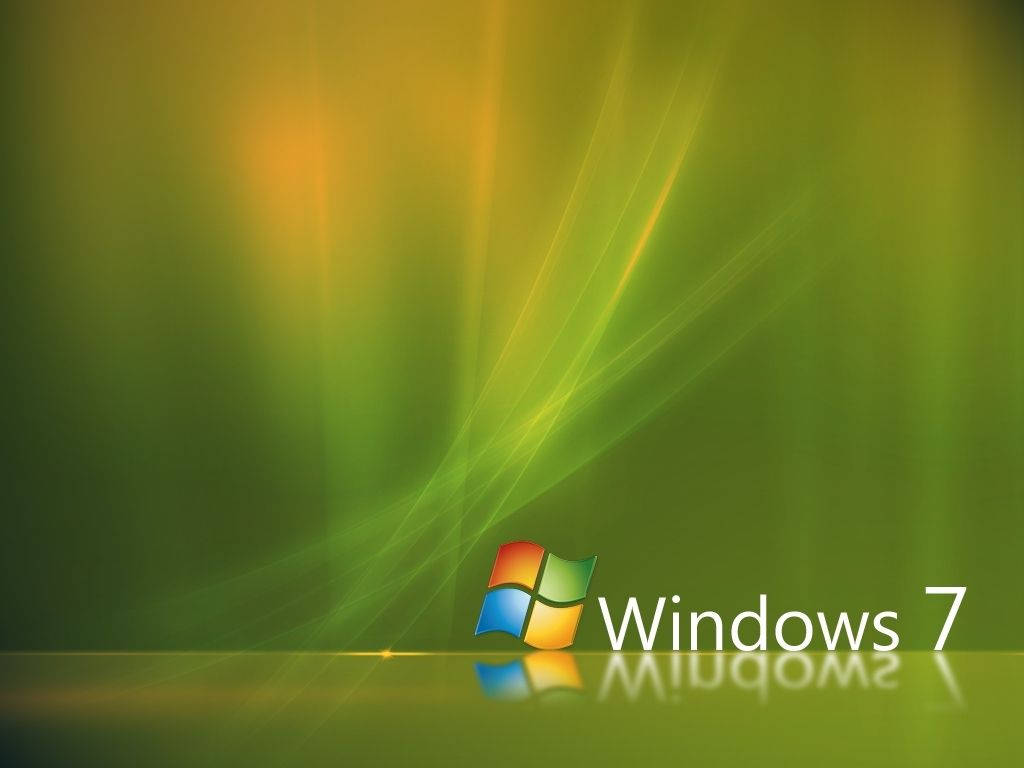Smooth Green Windows Vista Wallpaper