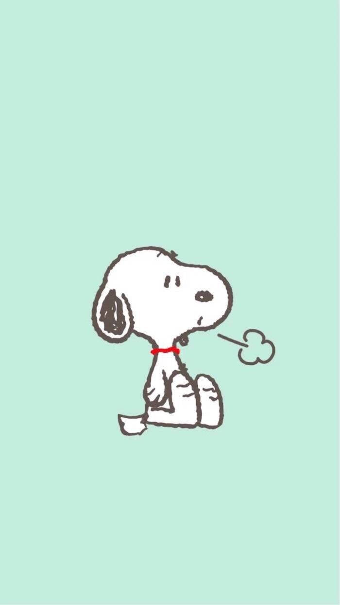 Snoopy Cute Iphone Lock Screen Wallpaper