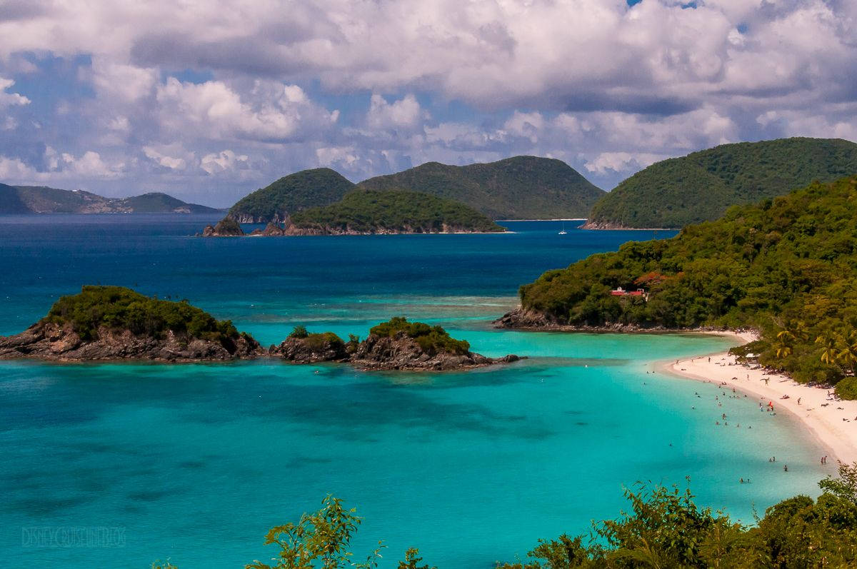 Snorkeling Trunk Bay Wallpaper