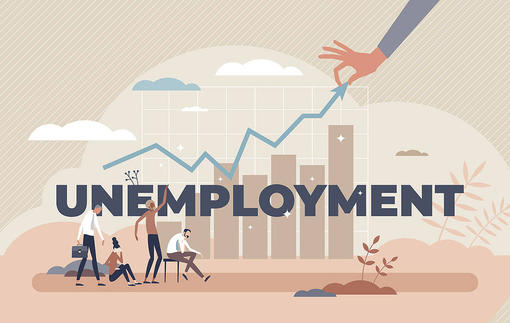 Soaring Unemployment Rates - Digital Artwork Wallpaper