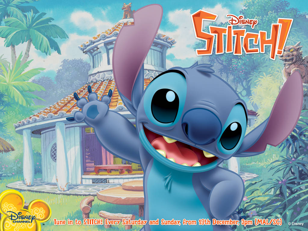 Solo Stitch 3d Style Drawing Wallpaper