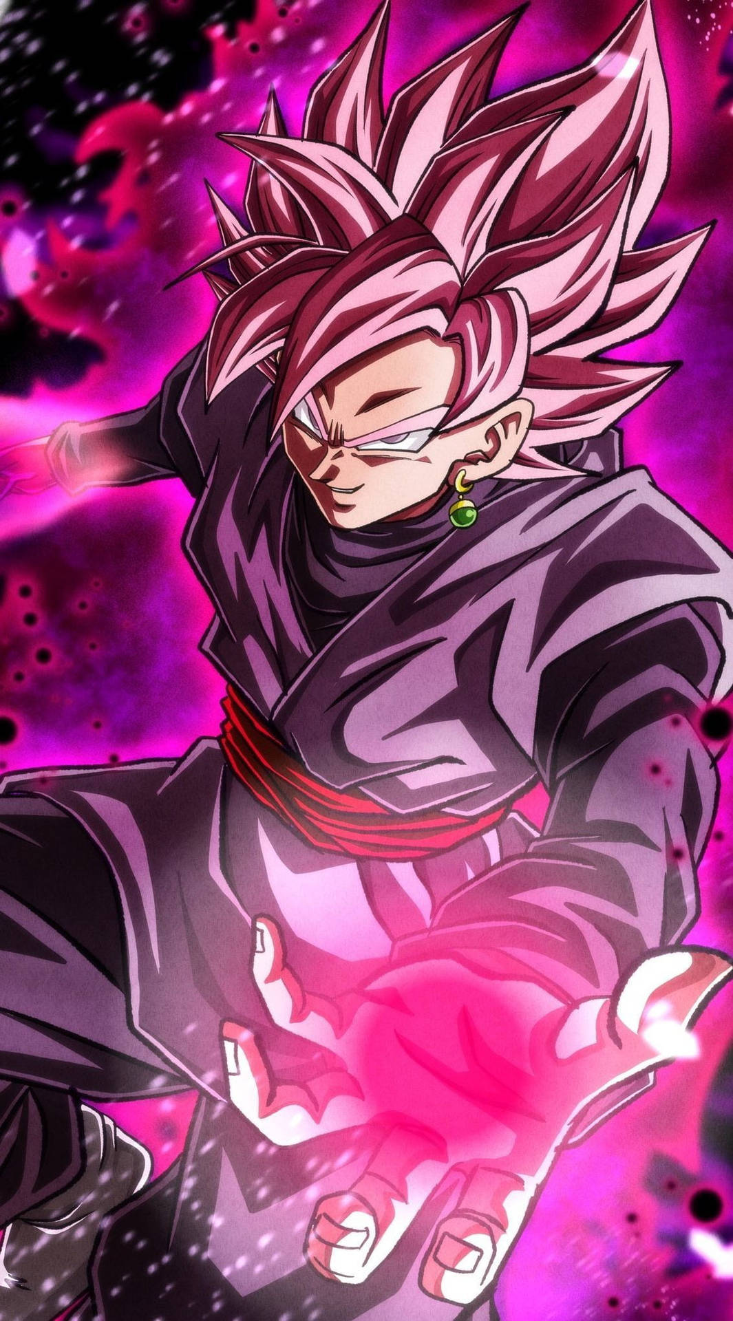 Download free Son Goku As Black Goku Rose 4k Wallpaper - MrWallpaper.com