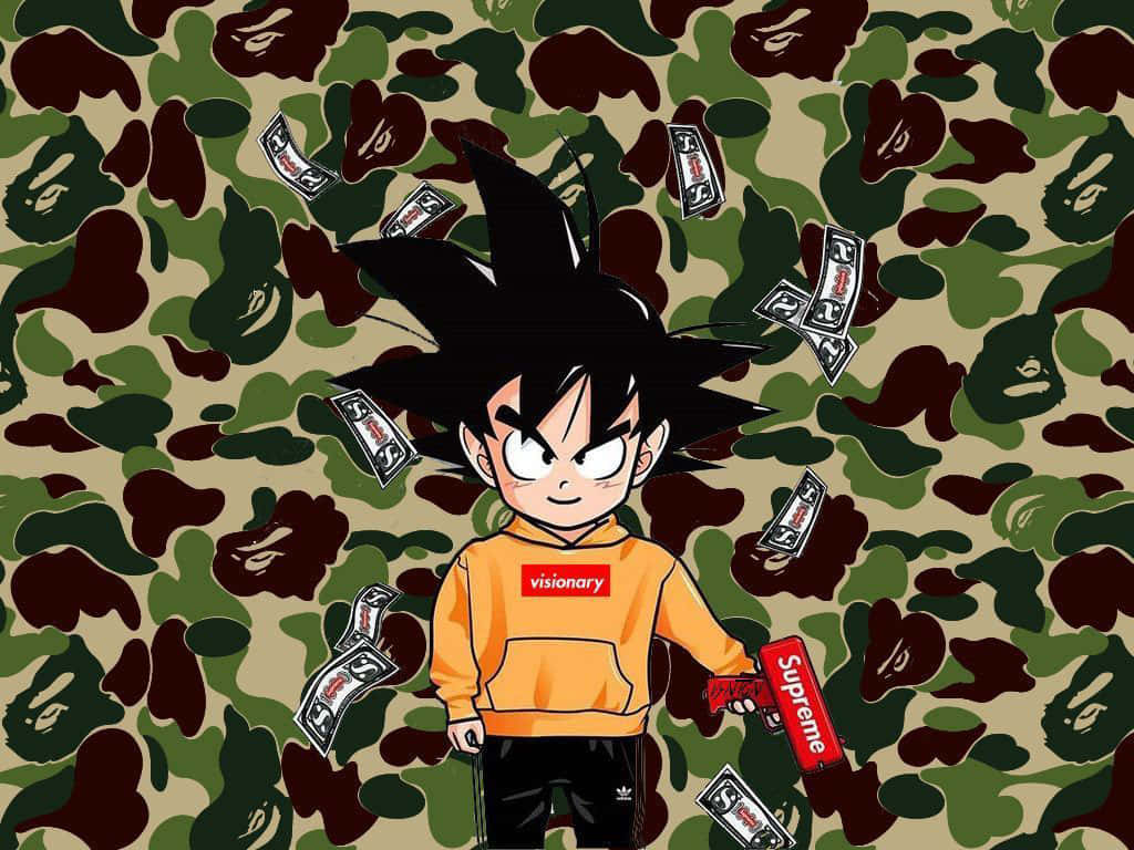 Son Goku, The Legendary Super Saiyan Warrior Wallpaper