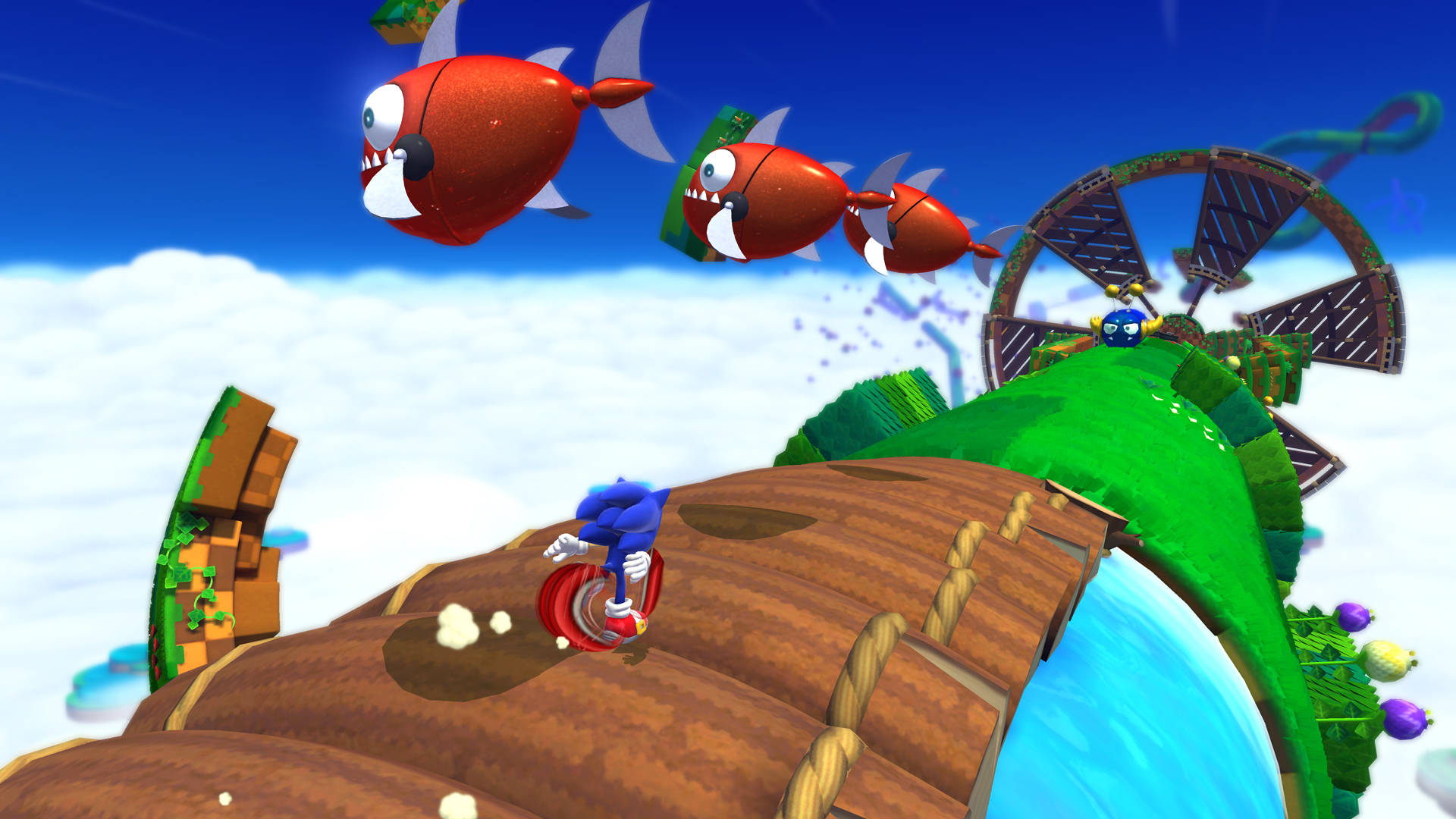 Download free Sonic Lost World Above The Clouds Wallpaper - MrWallpaper.com