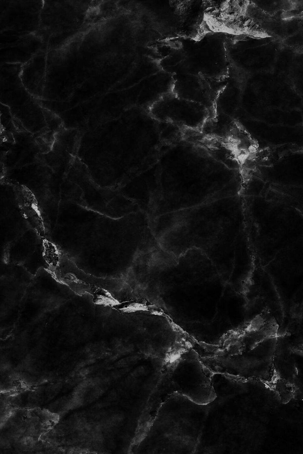 Sophisticated Black White Marble Iphone Wallpaper