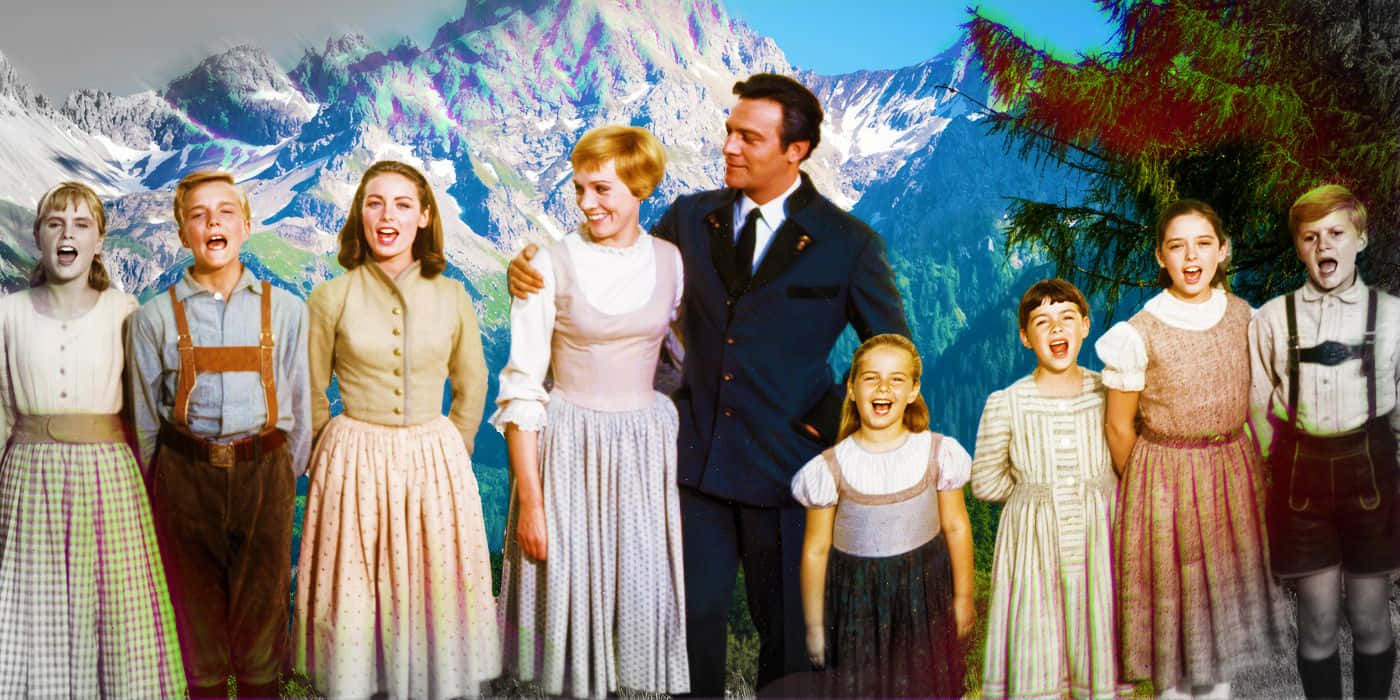 Sound Of Music Family Singing Alps Wallpaper