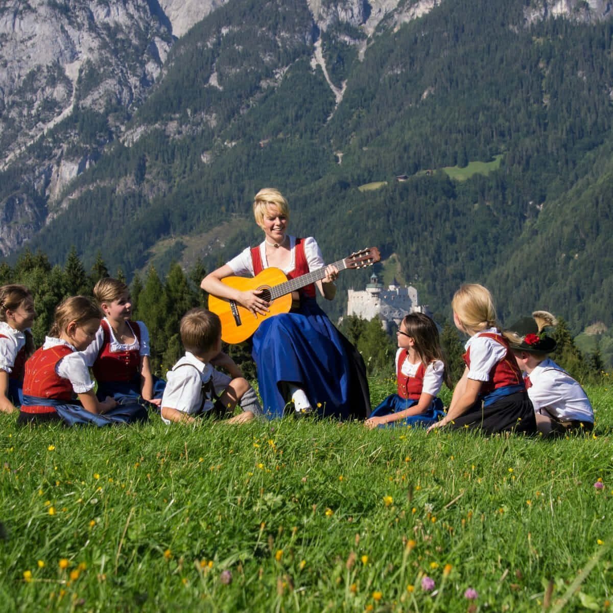 Sound Of Music_ Meadow Music Session Wallpaper