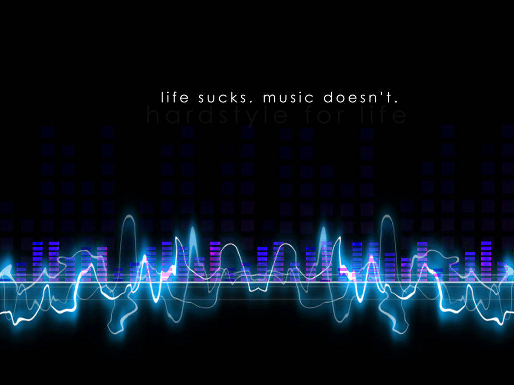 Soundwaves Of Cool Music Wallpaper