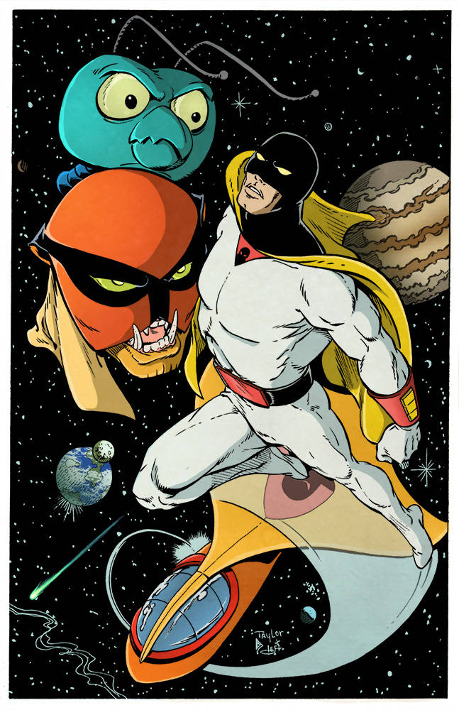 Space Ghost 647 X 1000 Wallpaper
