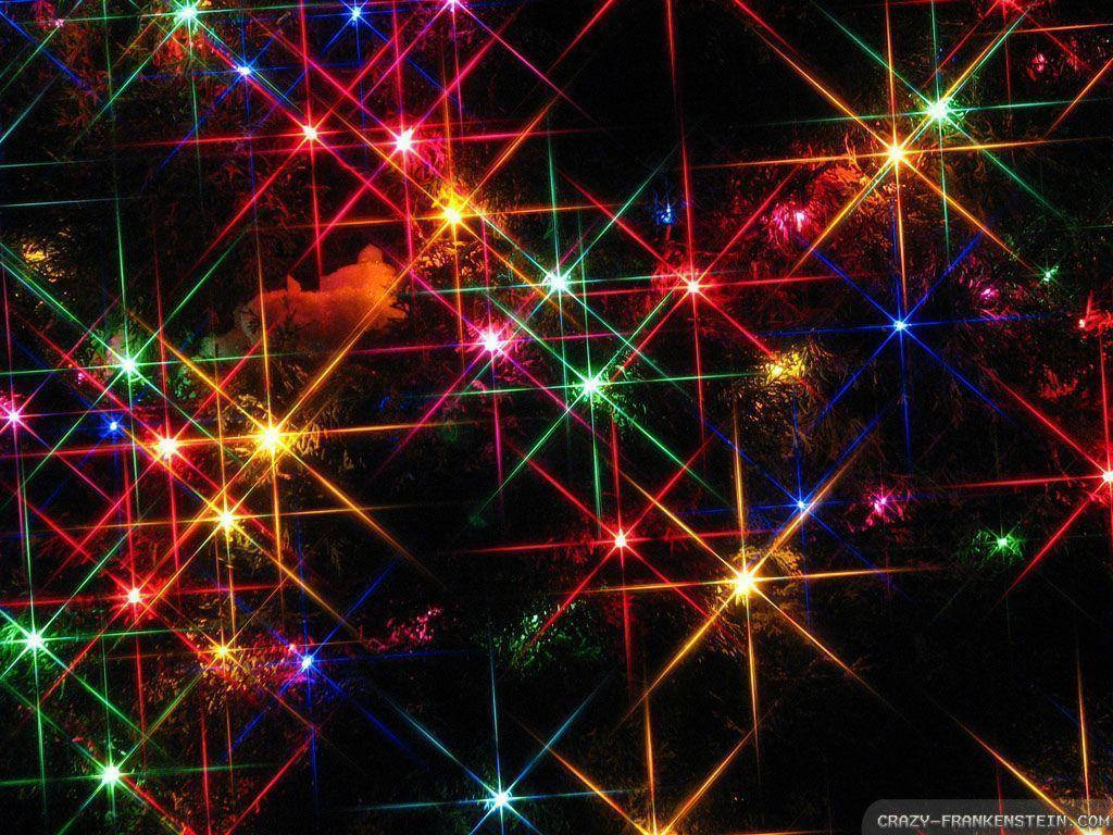 Sparkling Christmas Hd Light Wallpaper