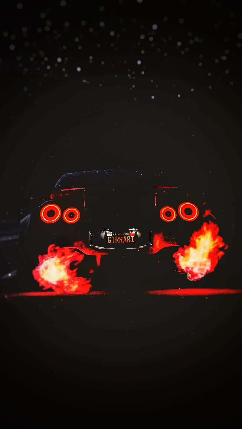 Spectacular Nissan R35 Gtr Turbo Model Car In Action Wallpaper