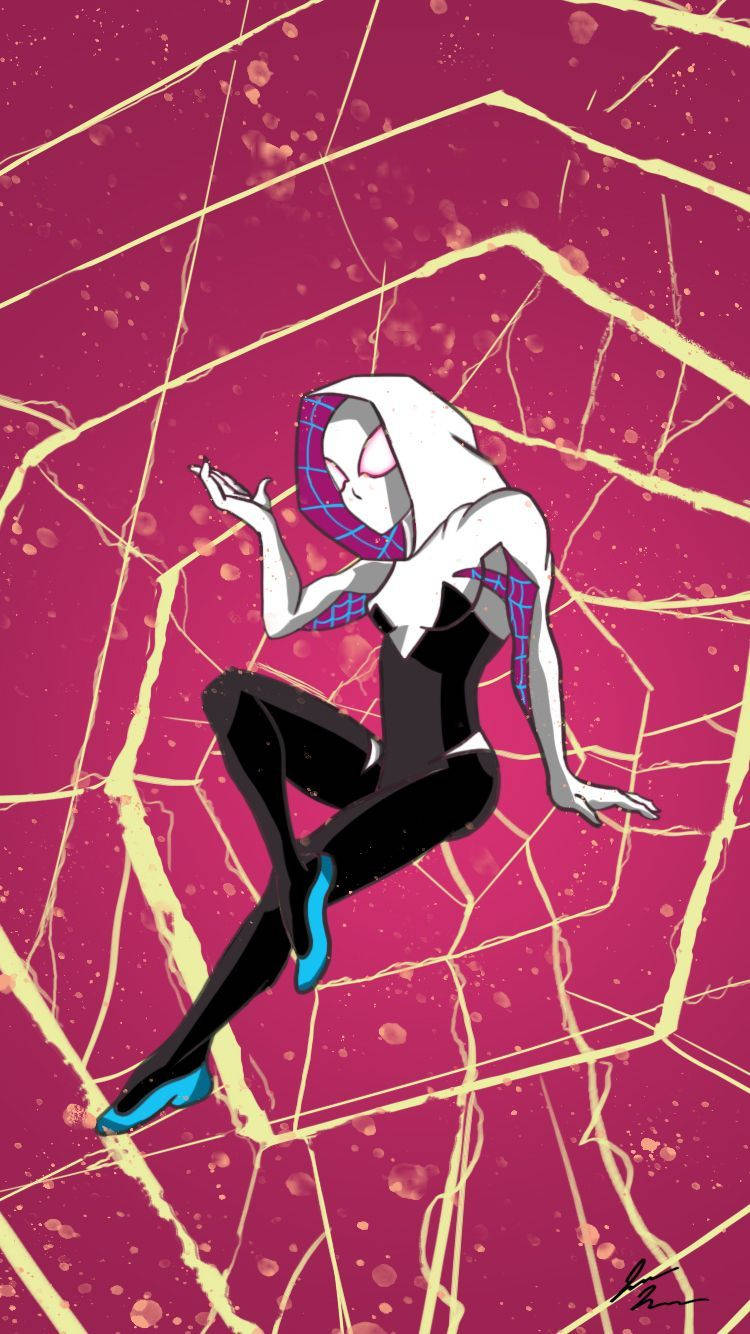 Spider Gwen Mobile Art Wallpaper