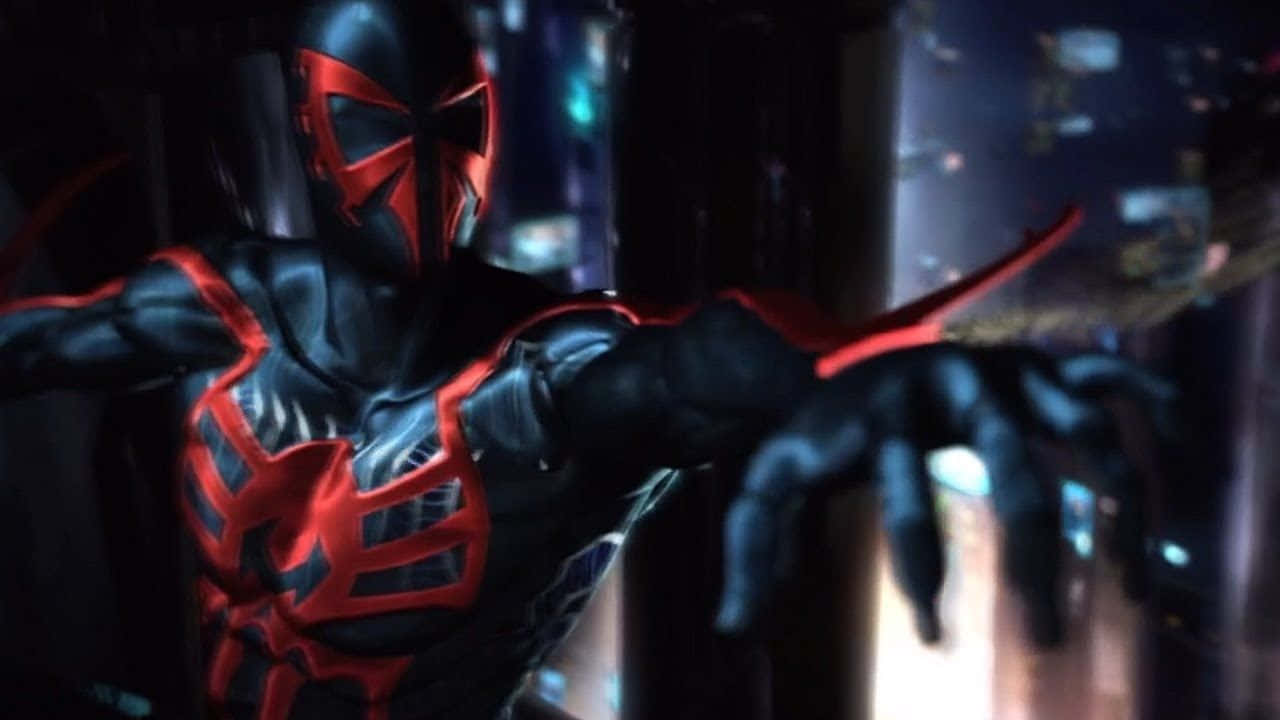 Spider-man 2099 In Action Wallpaper