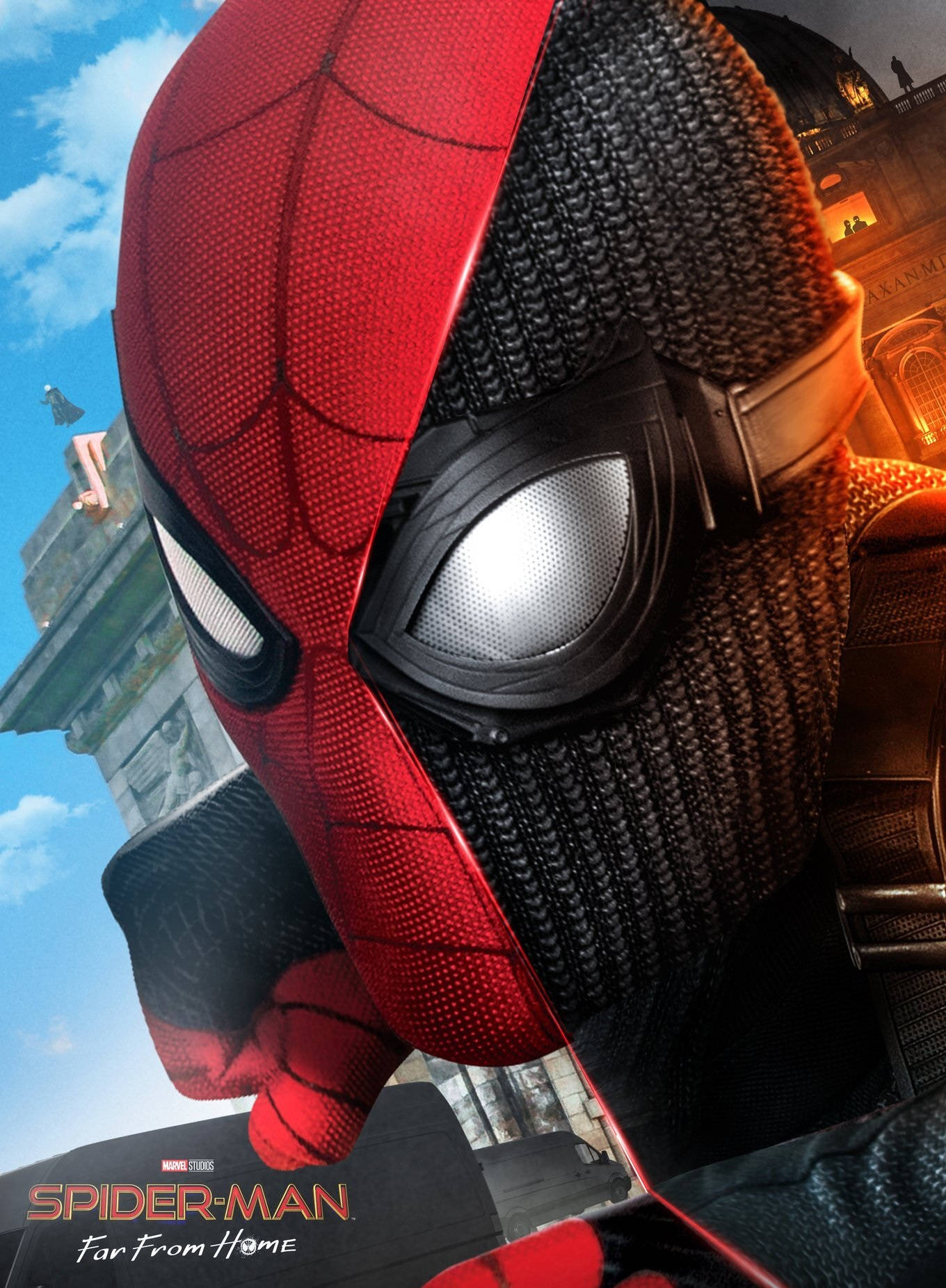 Spider Man Far From Home Mask Wallpaper