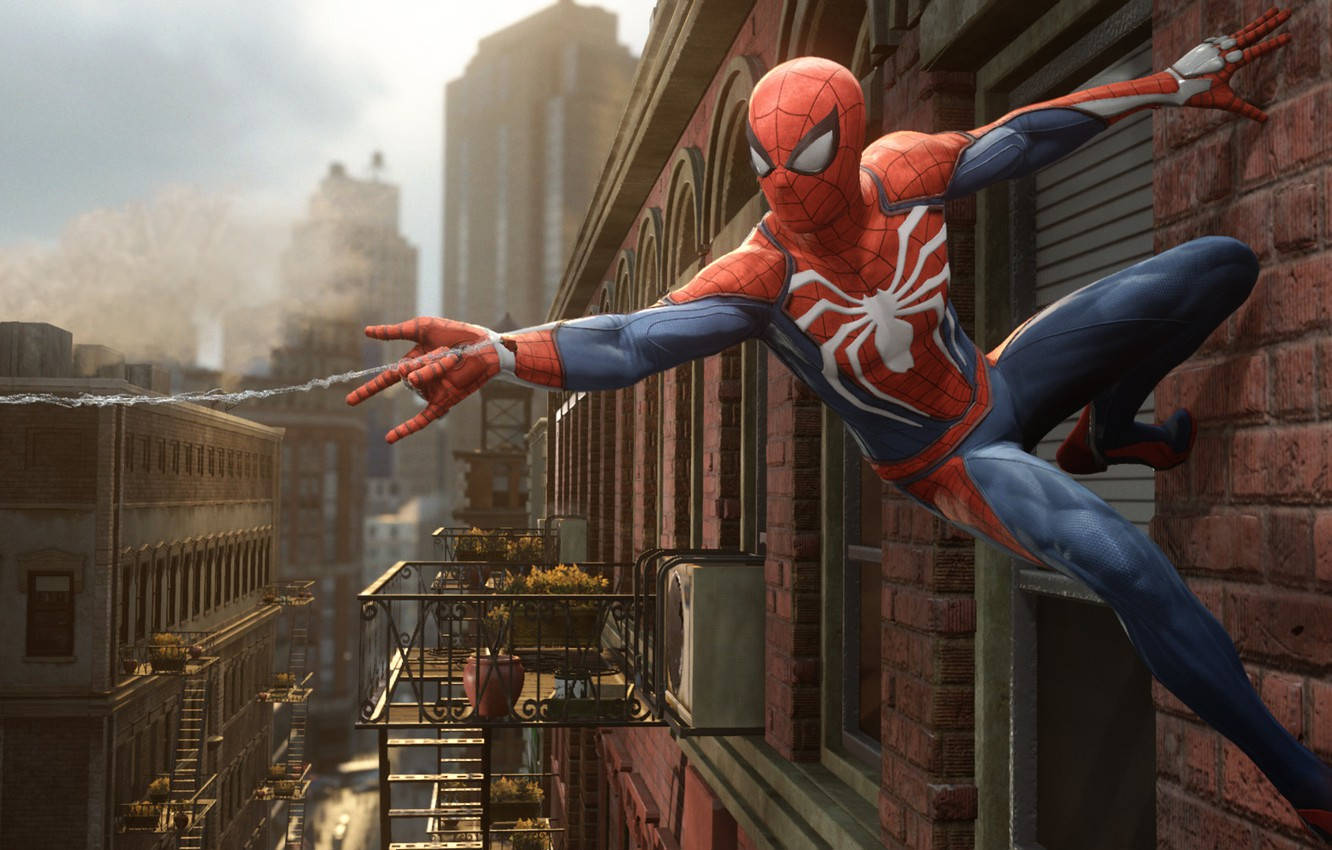 Spider Man Ps4 1332 X 850 Wallpaper