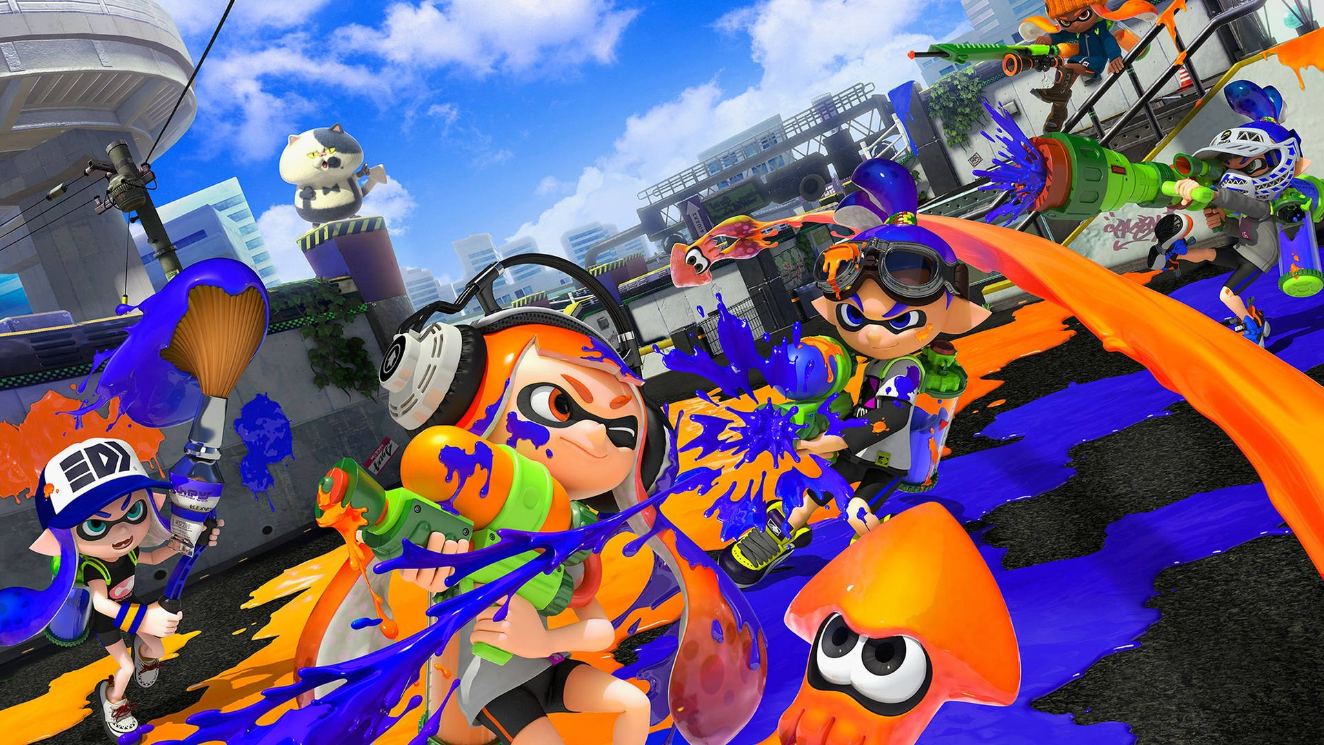 Splatoon, inkling, nintendo, HD phone wallpaper | Peakpx