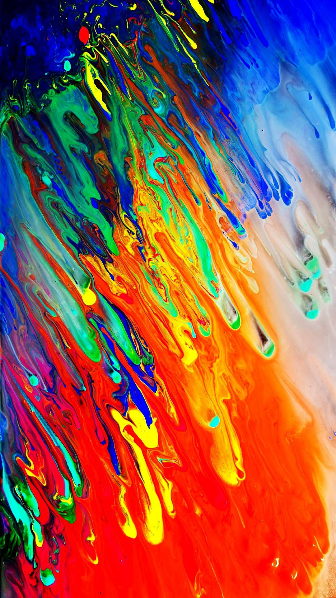 Splatter Paint Art Wallpaper