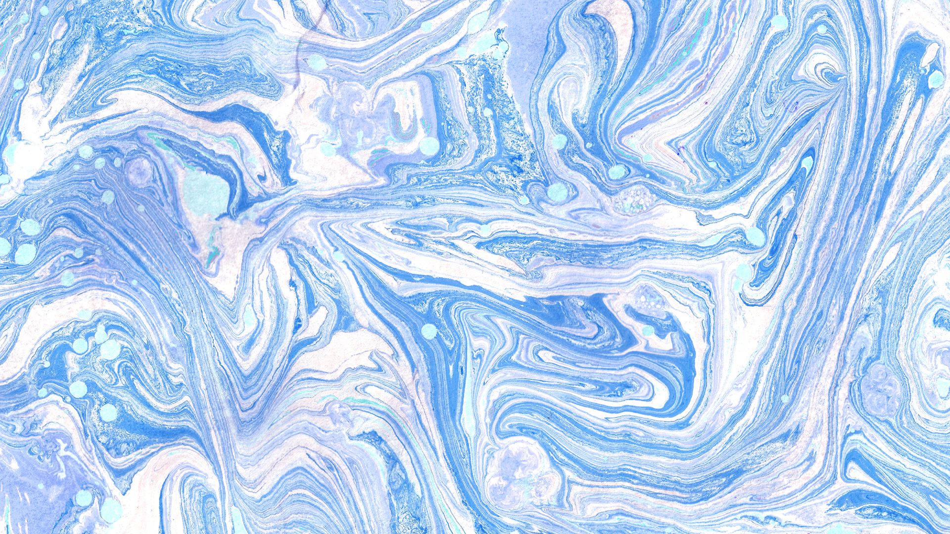 Splendid Blue Flowing Marble Desktop Wallpaper Wallpaper