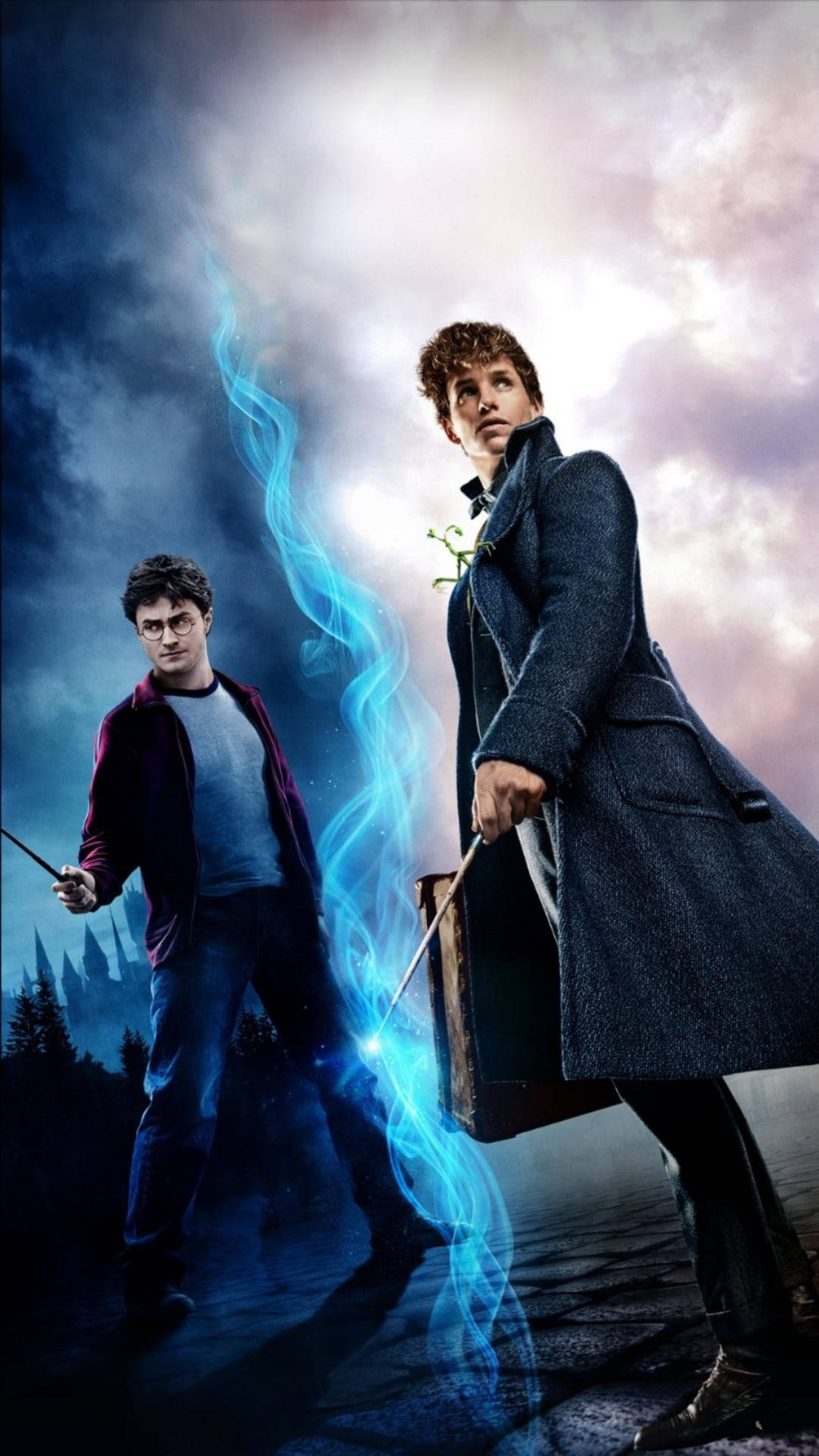 Download free Split Harry Potter Phone Wallpaper - MrWallpaper.com