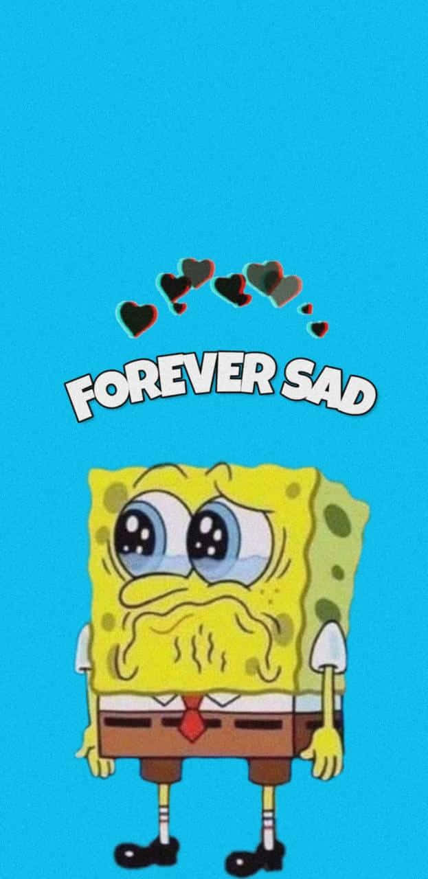 Spongebob Crying Forever Sad Wallpaper