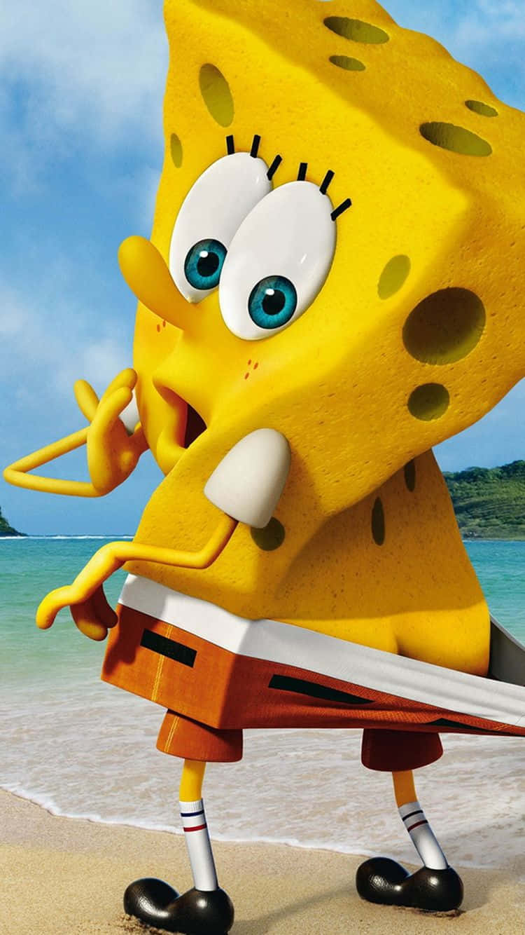 Spongebob Iphone 750 X 1334 Wallpaper