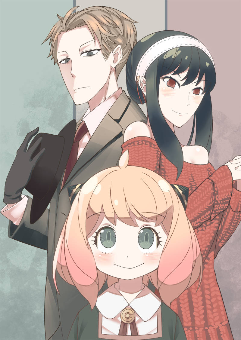 Spy X Family Manga Portrait Wallpaper