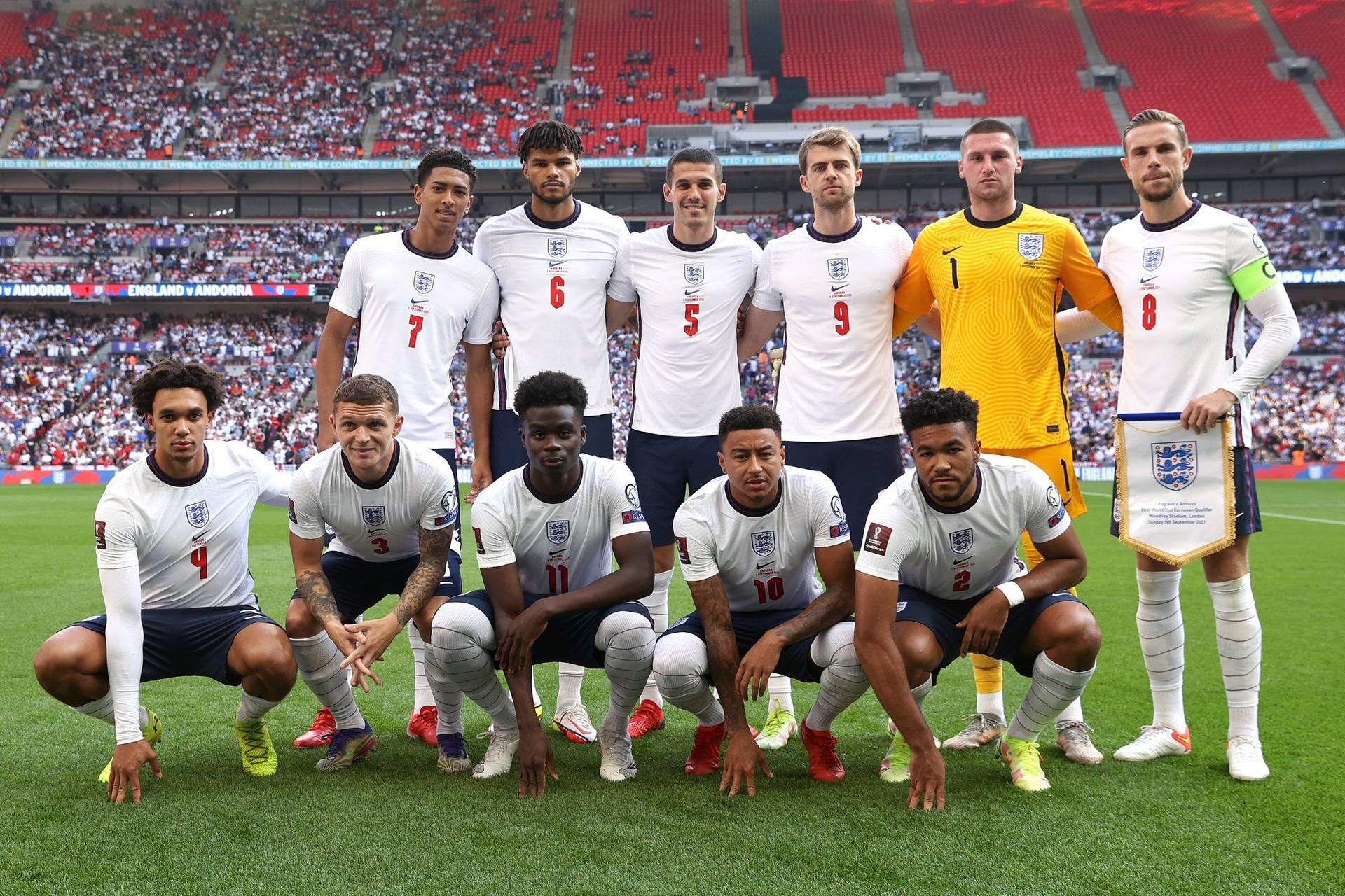 Squad England National Football Team Wallpaper